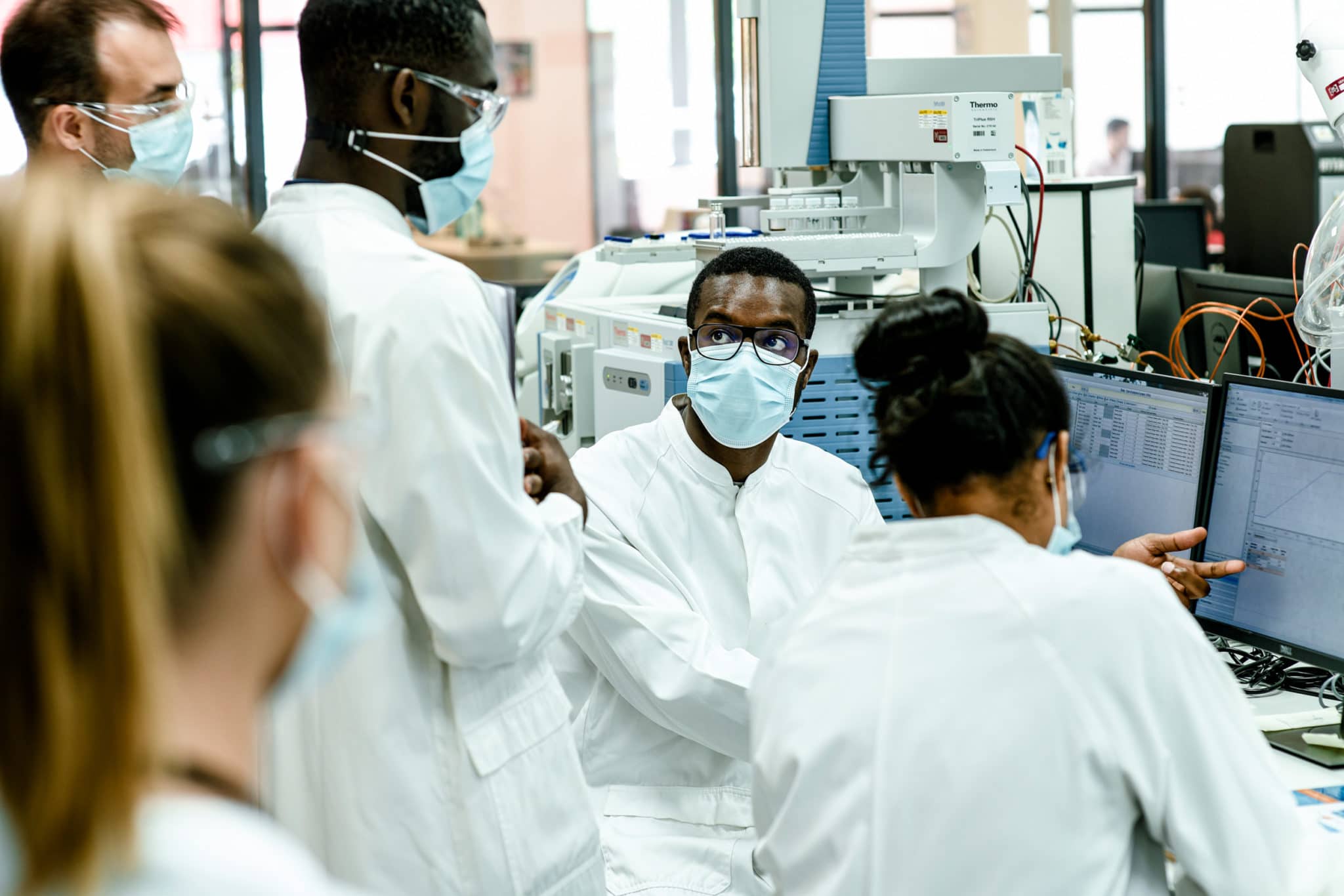 Photographe industrie Paris dans les laboratoires de Septodont