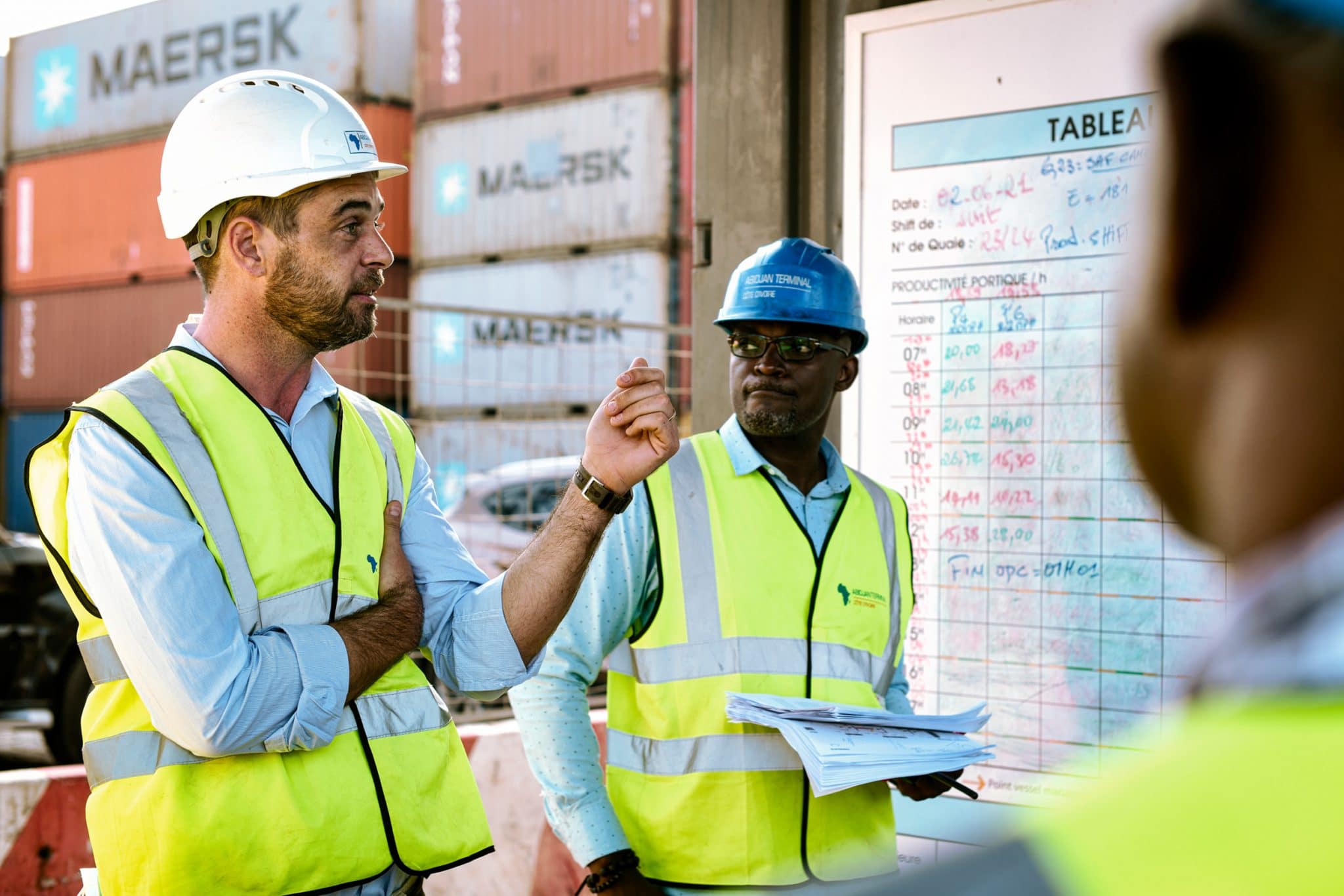 Photographe logistique. Bolloré Transport & Logistics