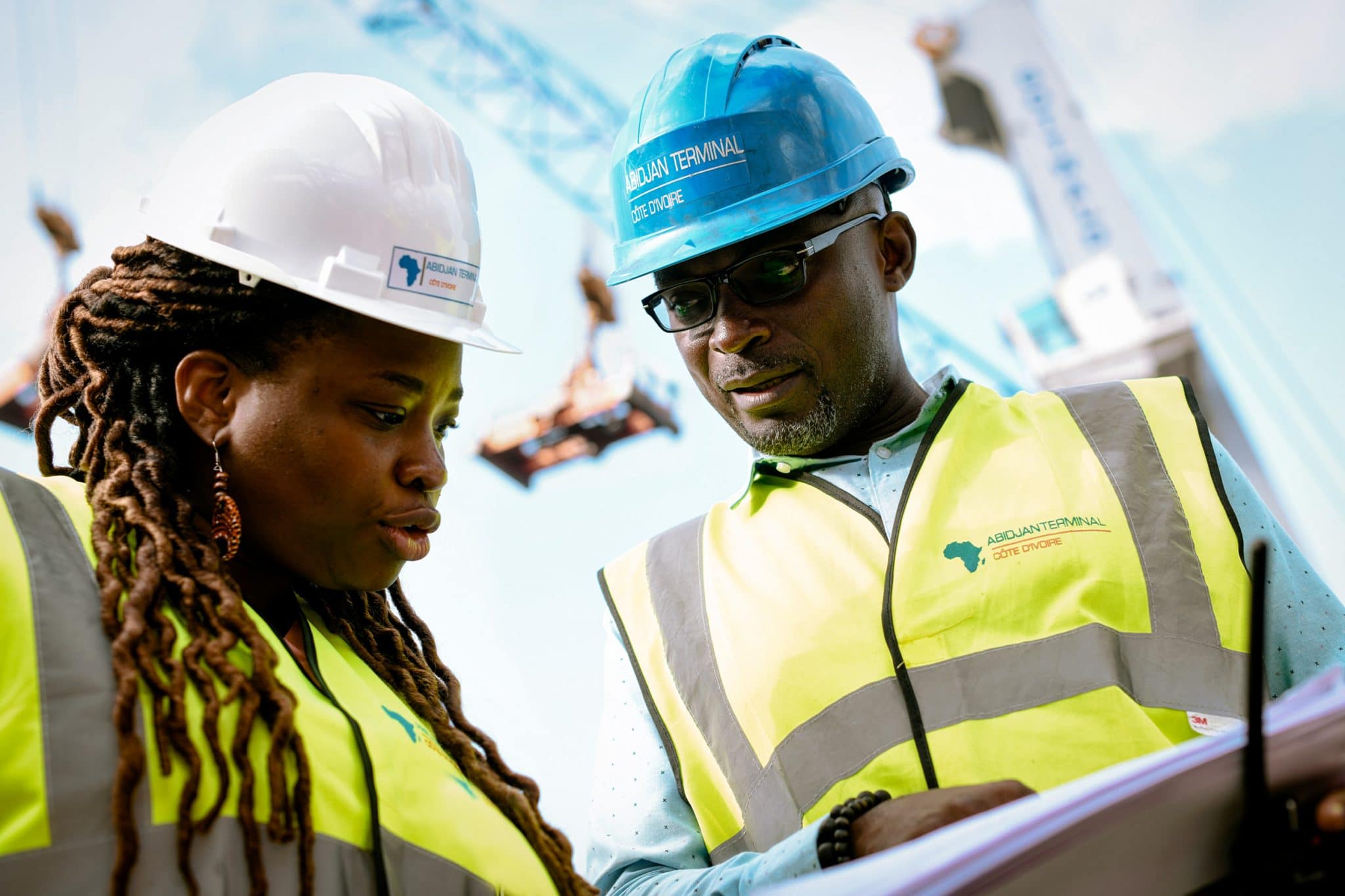 Reportage photo industriel. Abidjan Terminal.