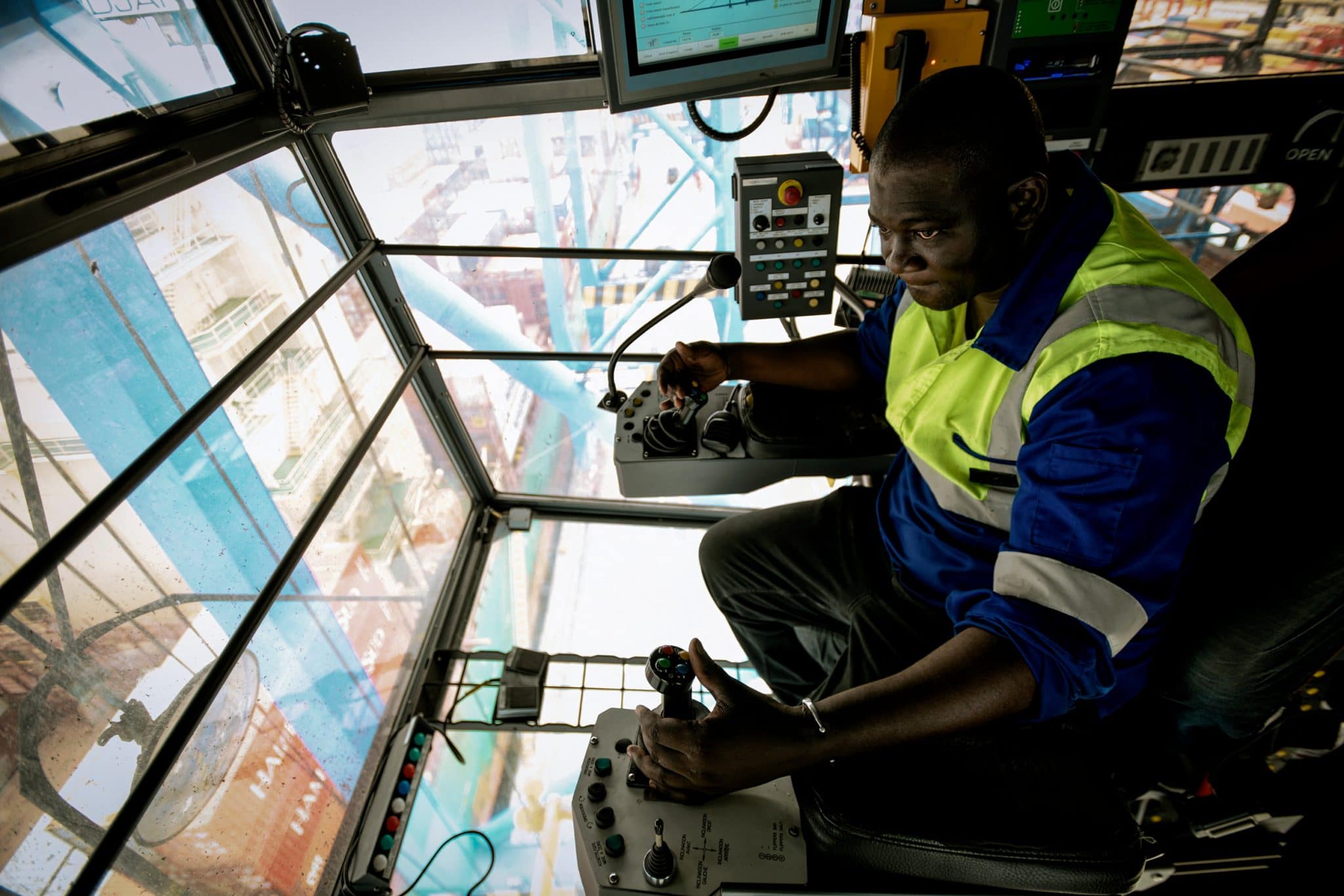 Reportage photo industrie portuaire. BTL.