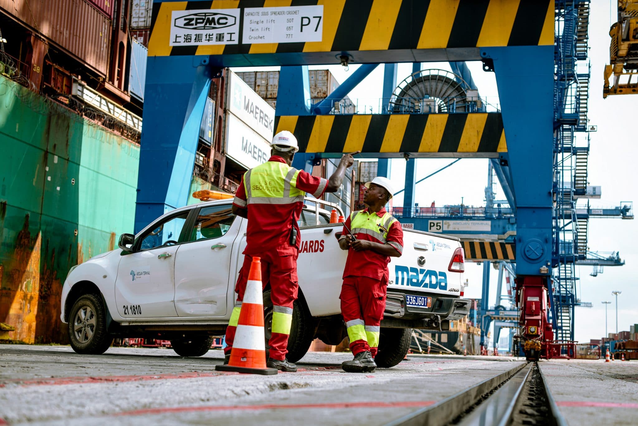 Reportage photo supply chain. Bolloré transport & Logistics.