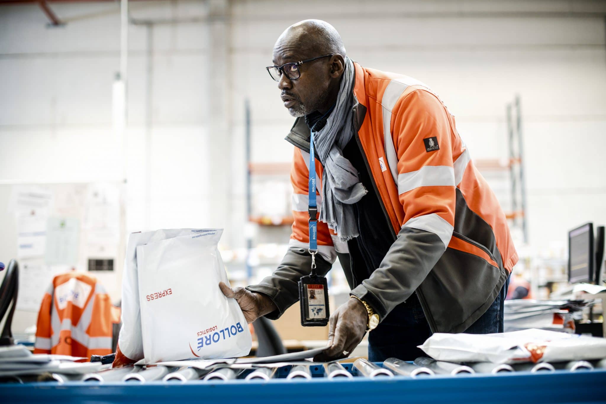 Photographe industriel. Bolloré Transport & Logistics.