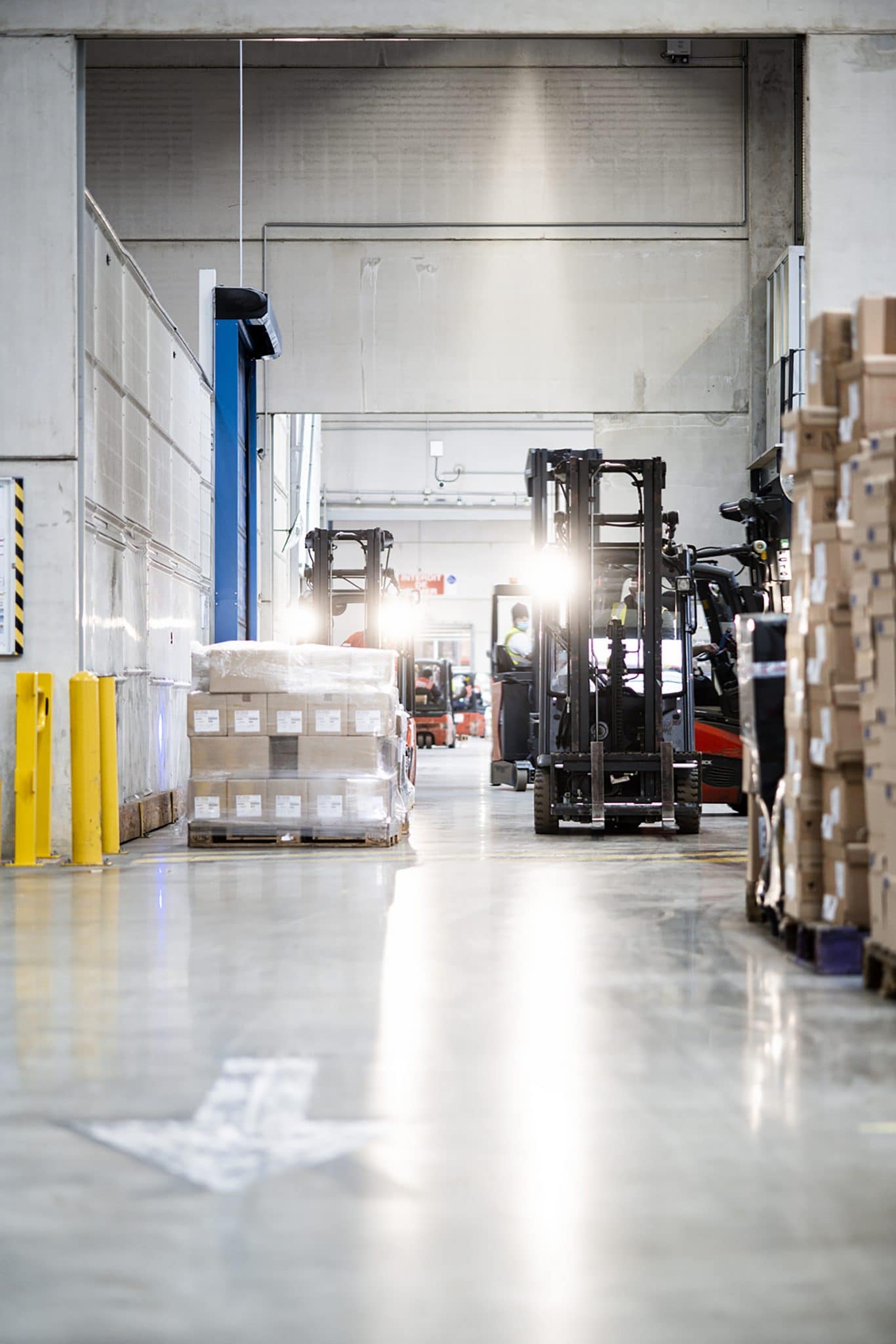 Reportage photo logistique et industriel. Bolloré Transport & Logistics.