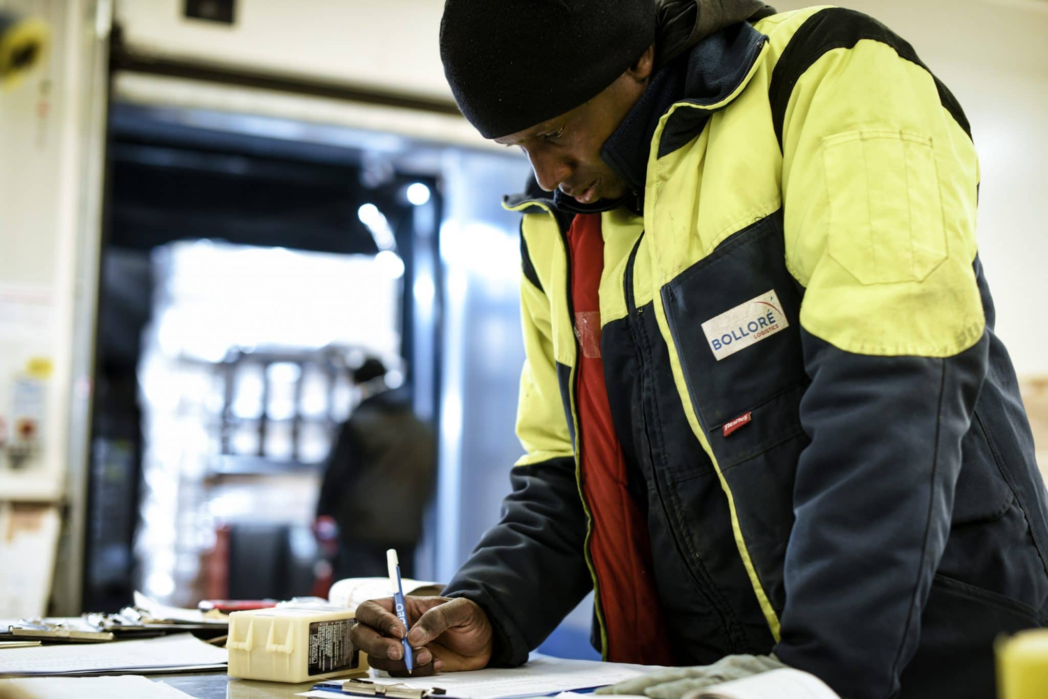 Reportage métier logistique. Bolloré Logistics.