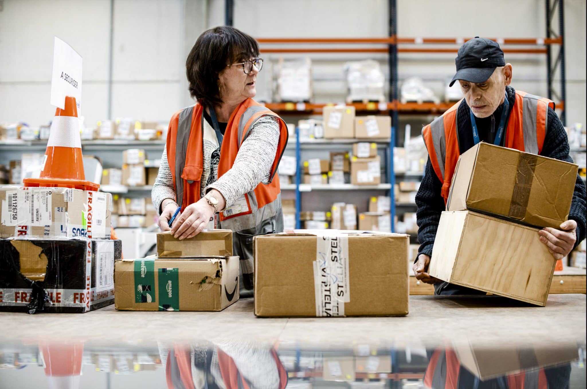 Photographe logistique. Bolloré Transport & Logistics.