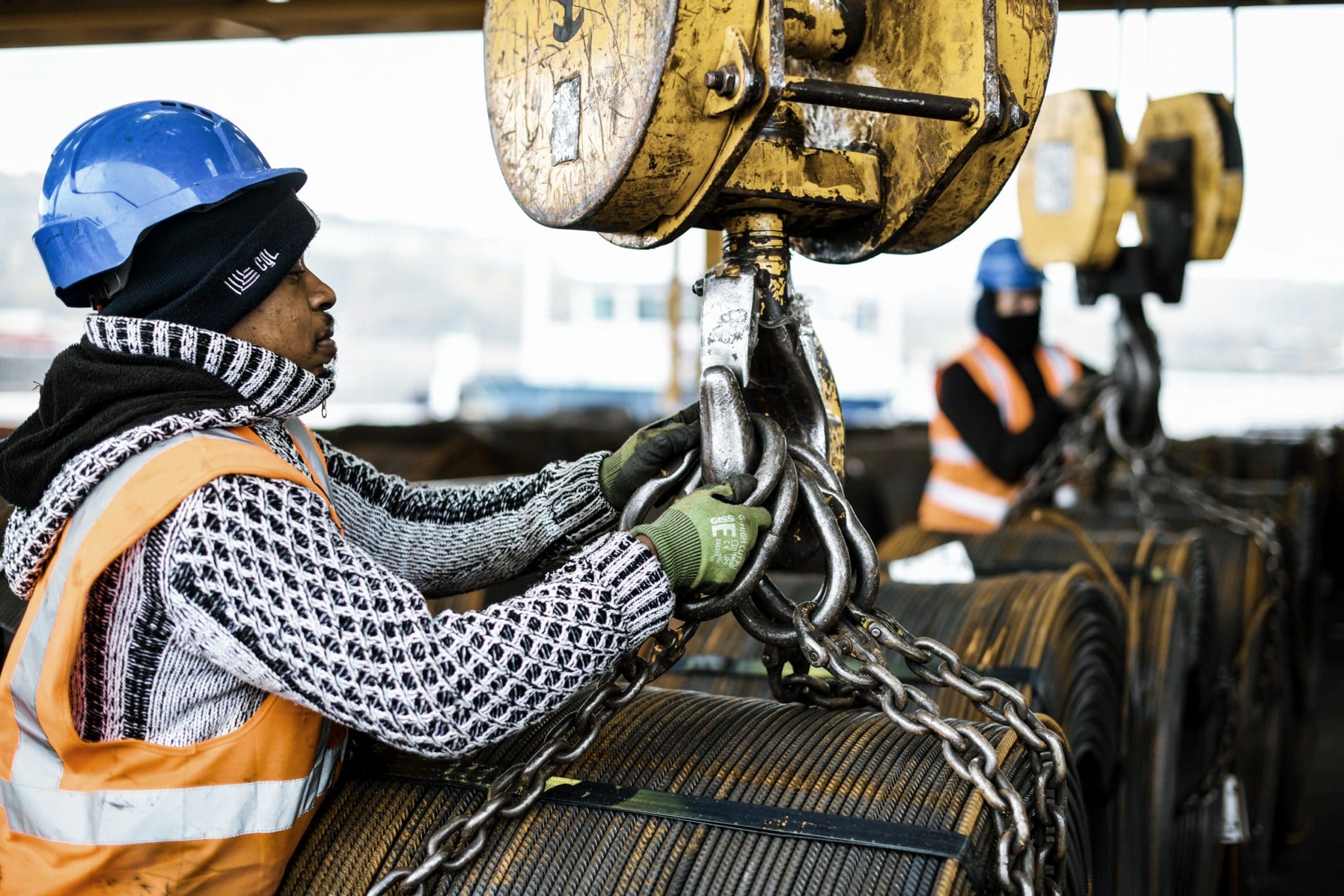Photographe logistique et industriel. TMF Operating.