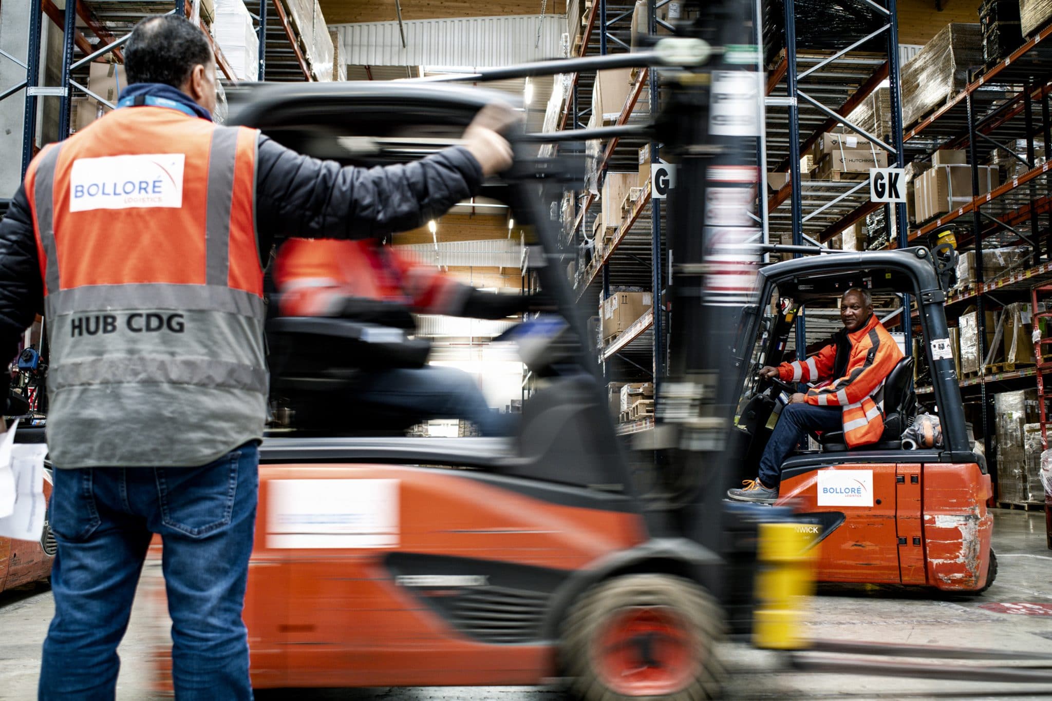 Photographe logistique à Paris.