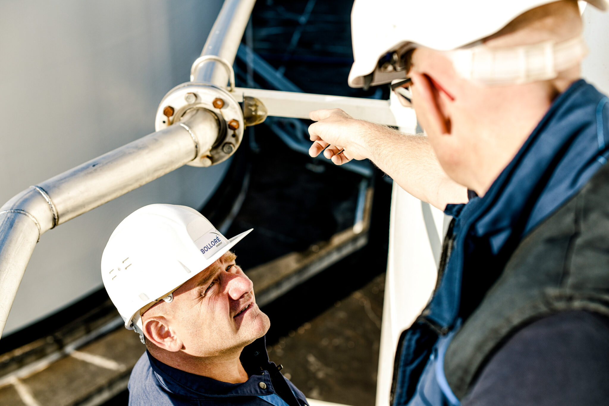 Photographe site industriel à Paris. Photographe logistique et distribution pétrolière chez Bolloré Energy.