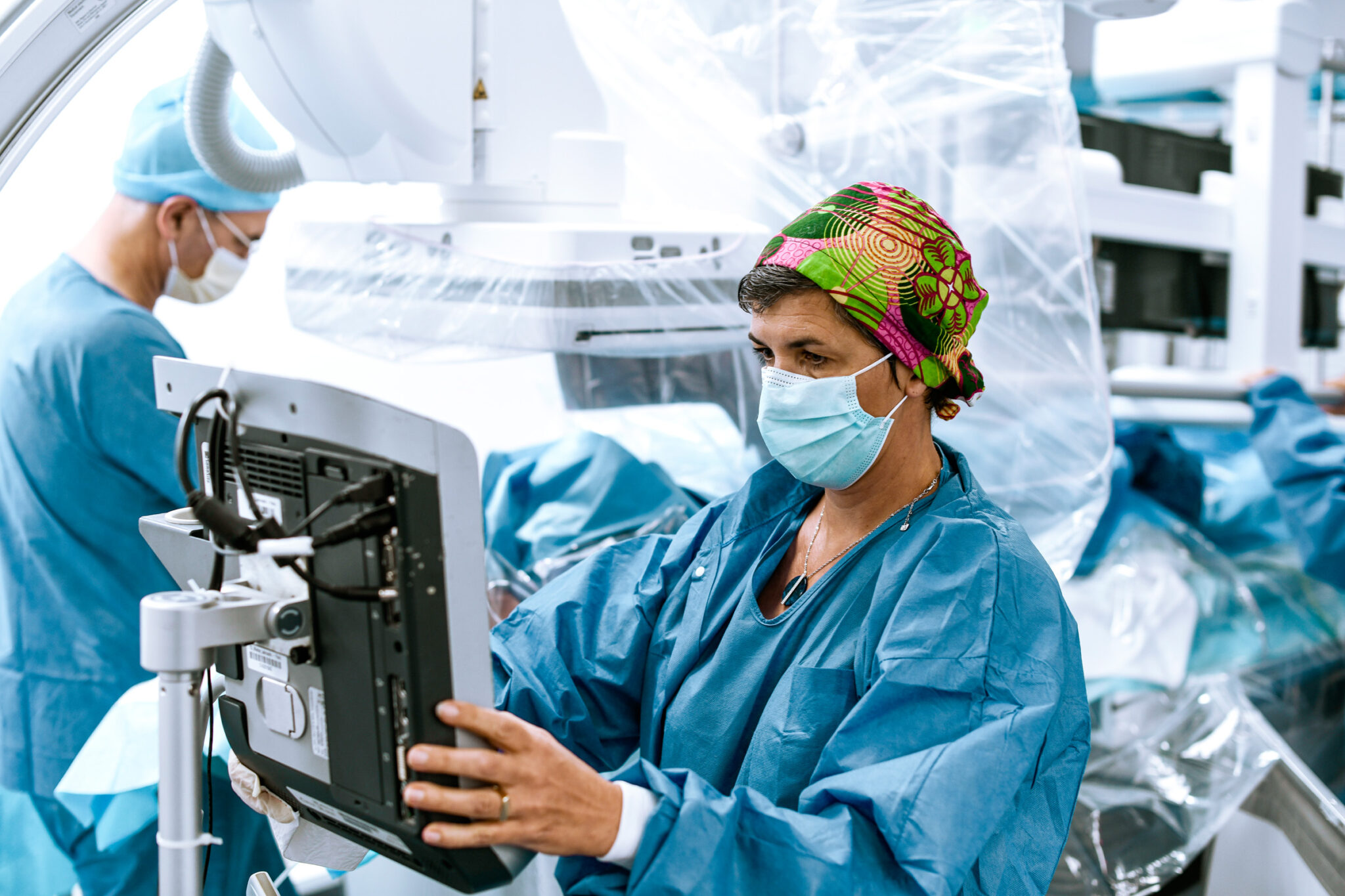 Reportage photo Santé à Paris au bloc opératoire de la Clinique Alleray-Labrouste.