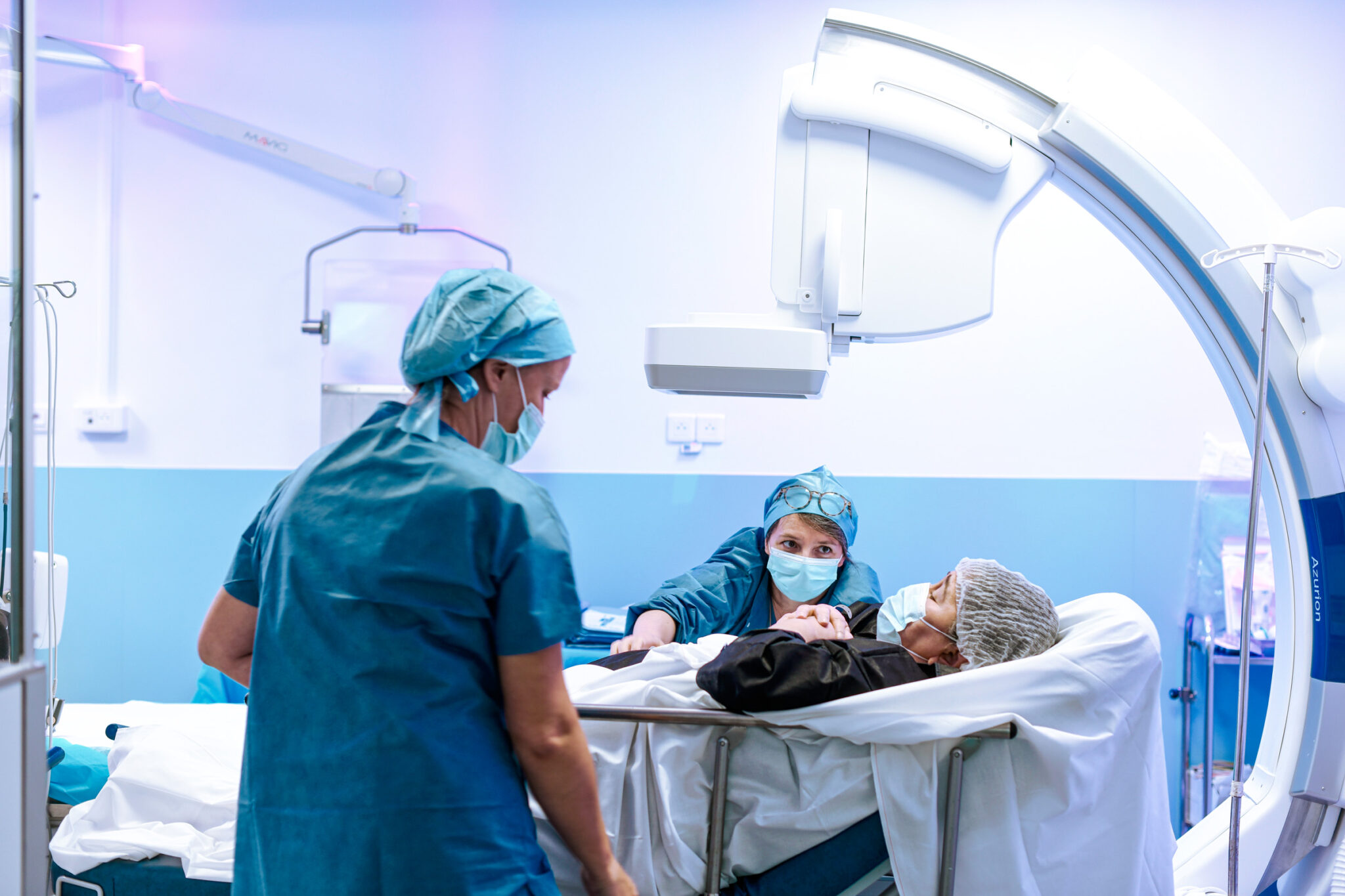 Photographe professionnel au bloc opératoire de la Clinique Alleray-Labrouste