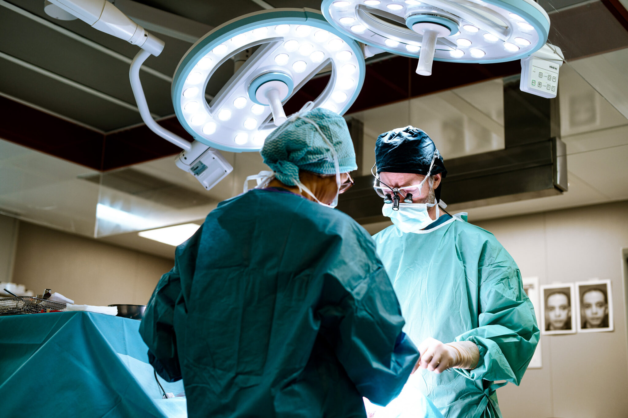 Photographe santé au bloc opératoirede la Clinique Alleray-Labrouste