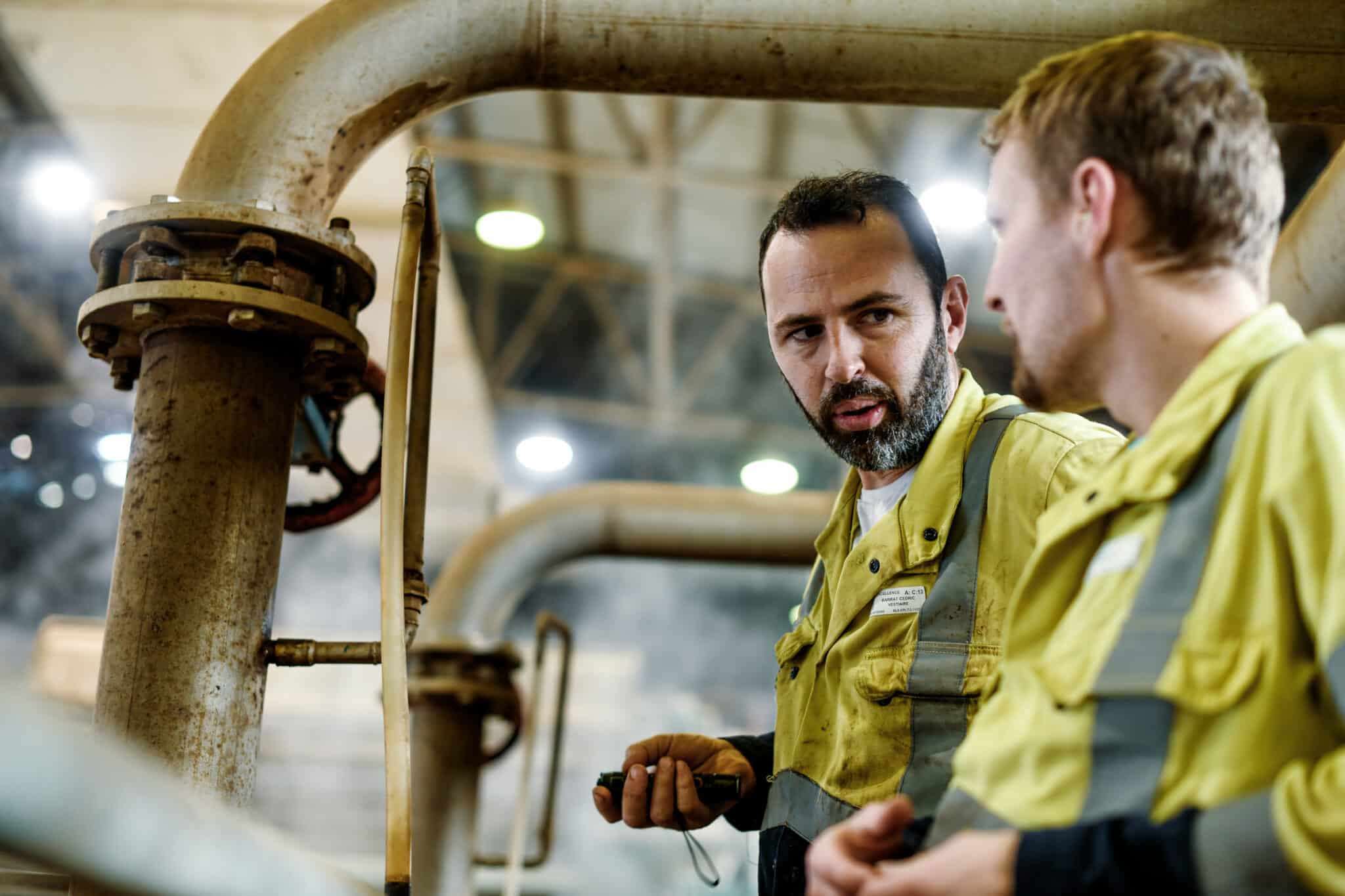 Reportage photographe dans une usine de Fibre Excellence.