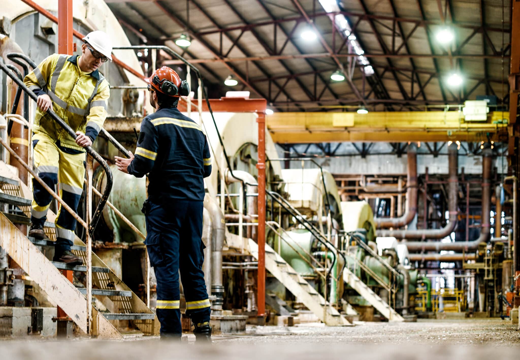 Reportage photo métiers industriels pour Fibre excellence.