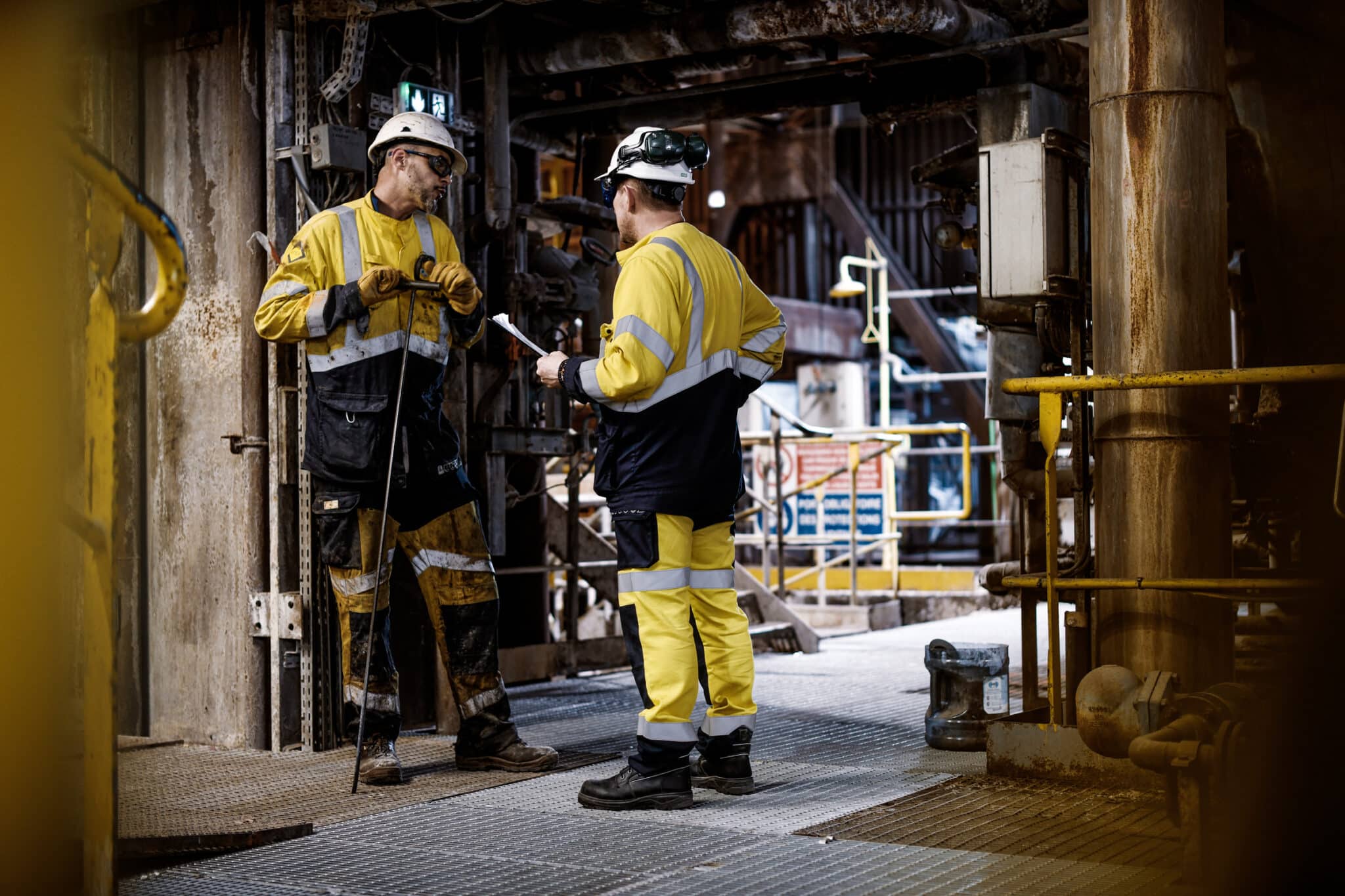 Photographe reportage industriel international chez Fibre Excellence.
