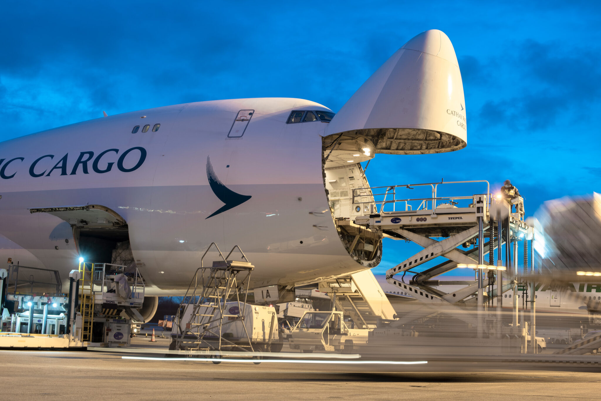 reportage aéronautique avion cargo CDG