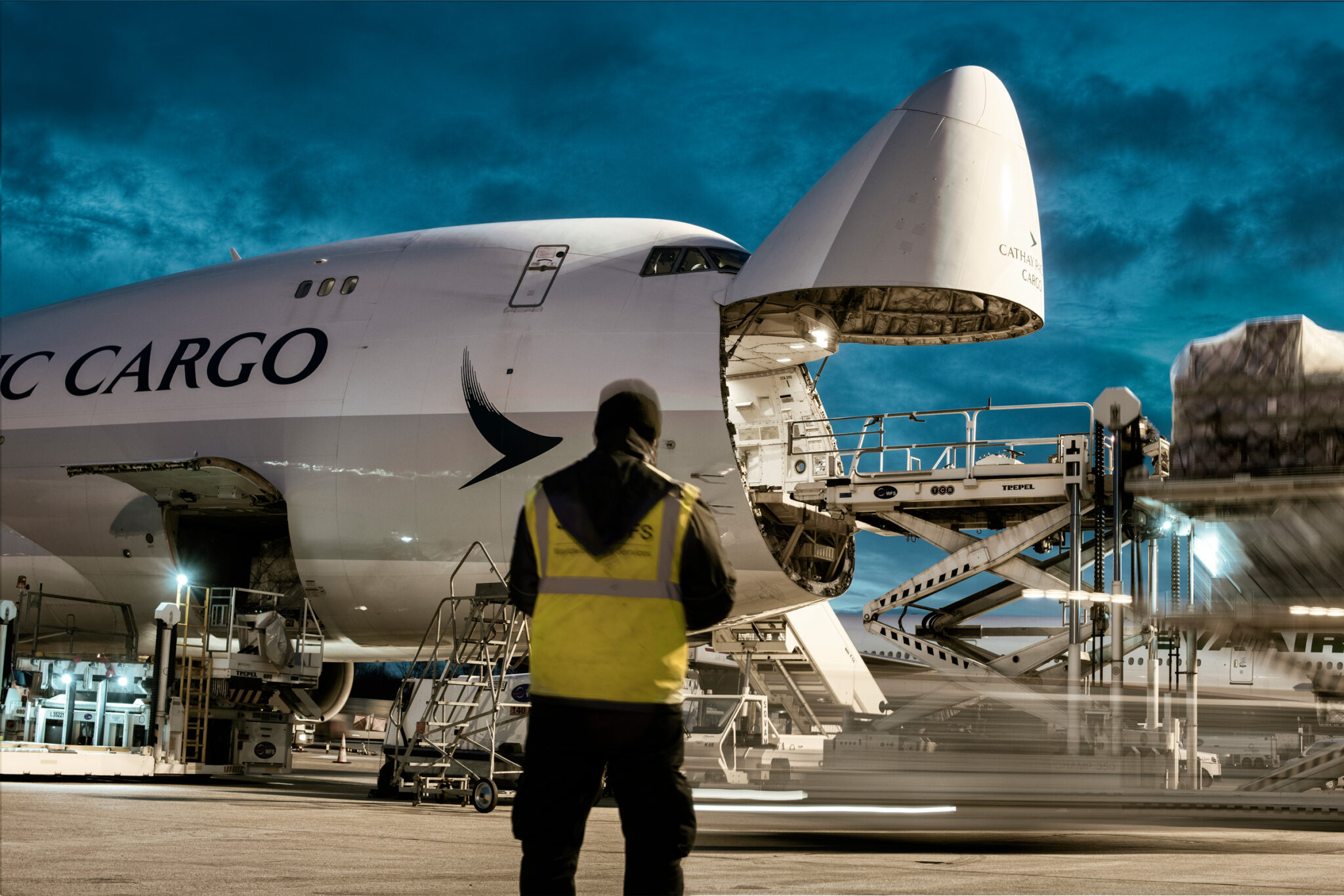 Reportage photo industriel dans l'aéronautique.