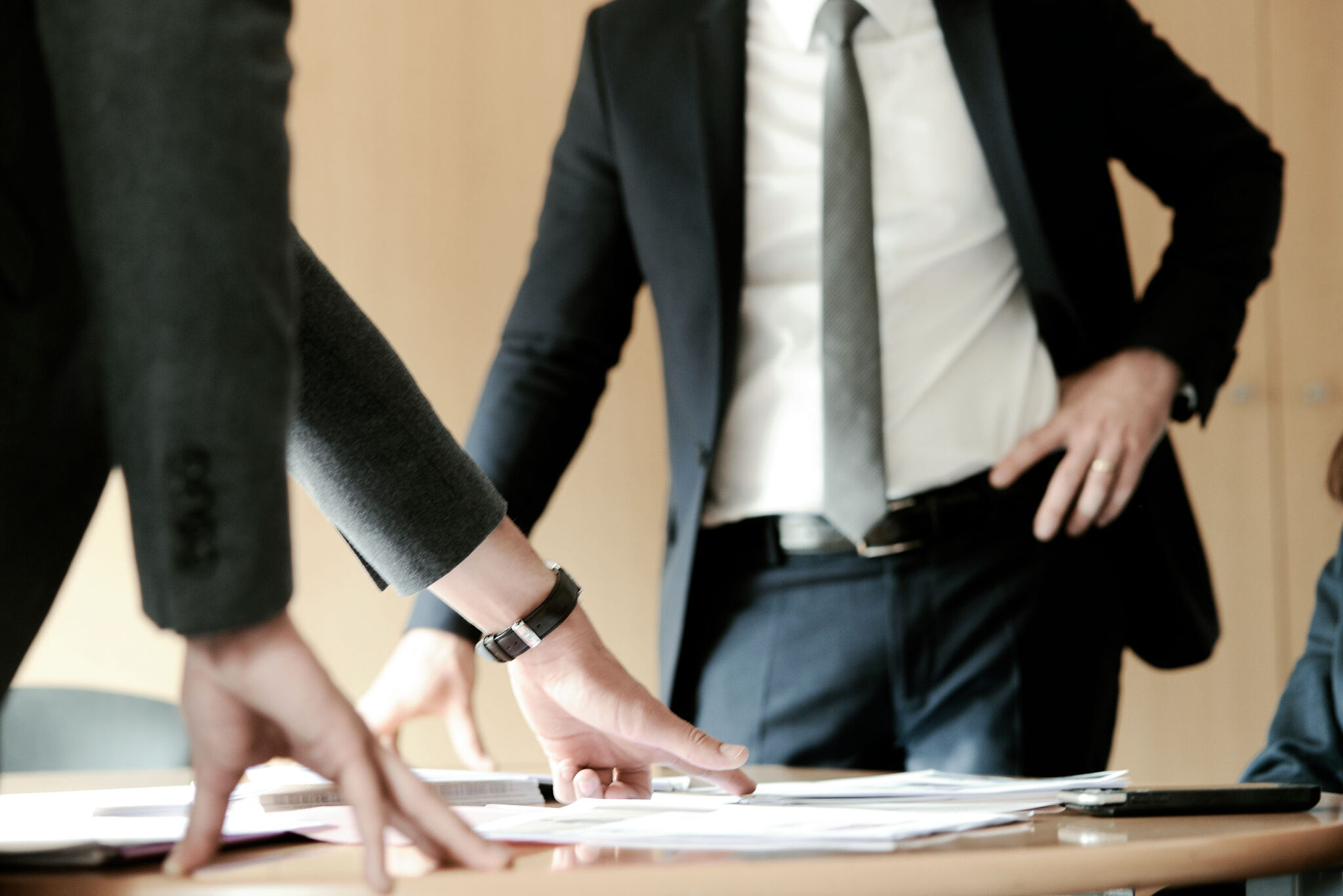 Ambiance de travail à l'ordre des Avocats aux Conseils.