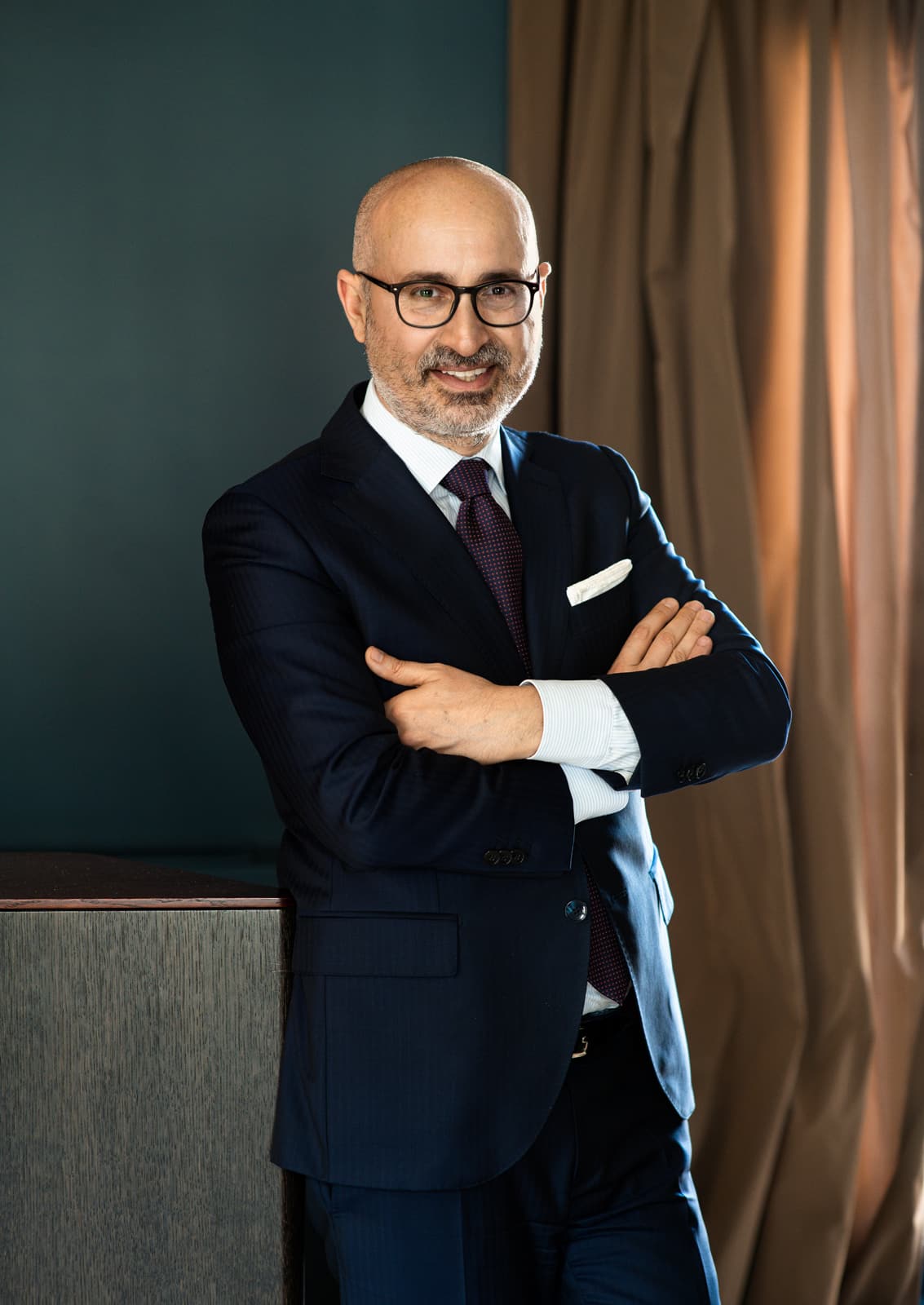 Portrait de Fabio Massimo Ragusa. Colisée Group.