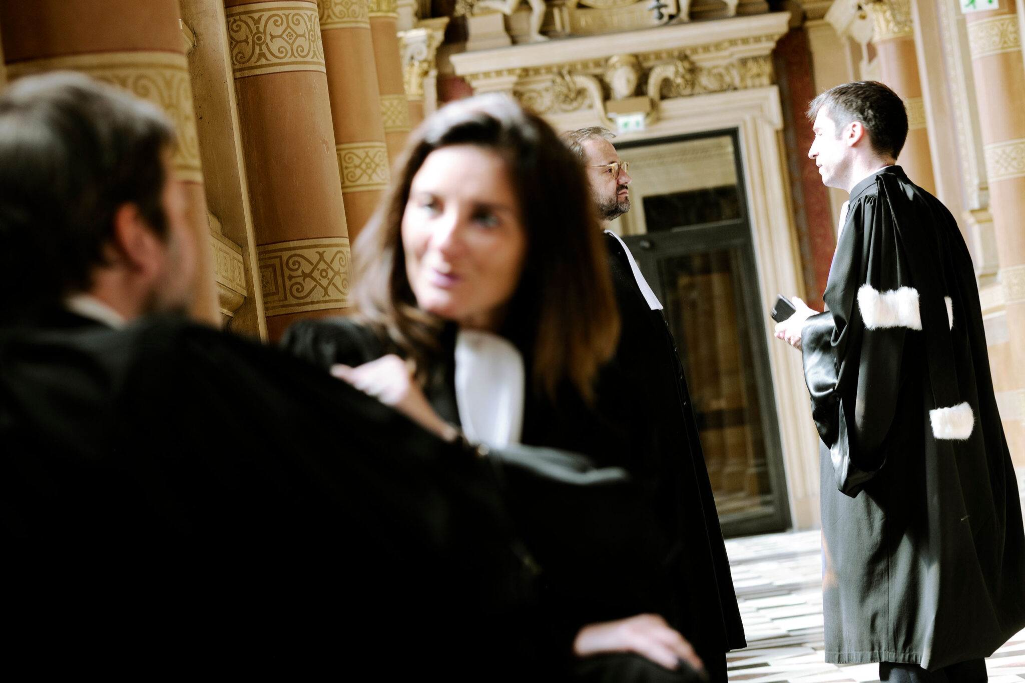 Dans les couloirs du Conseil d'Etat et de la cour de Cassation.