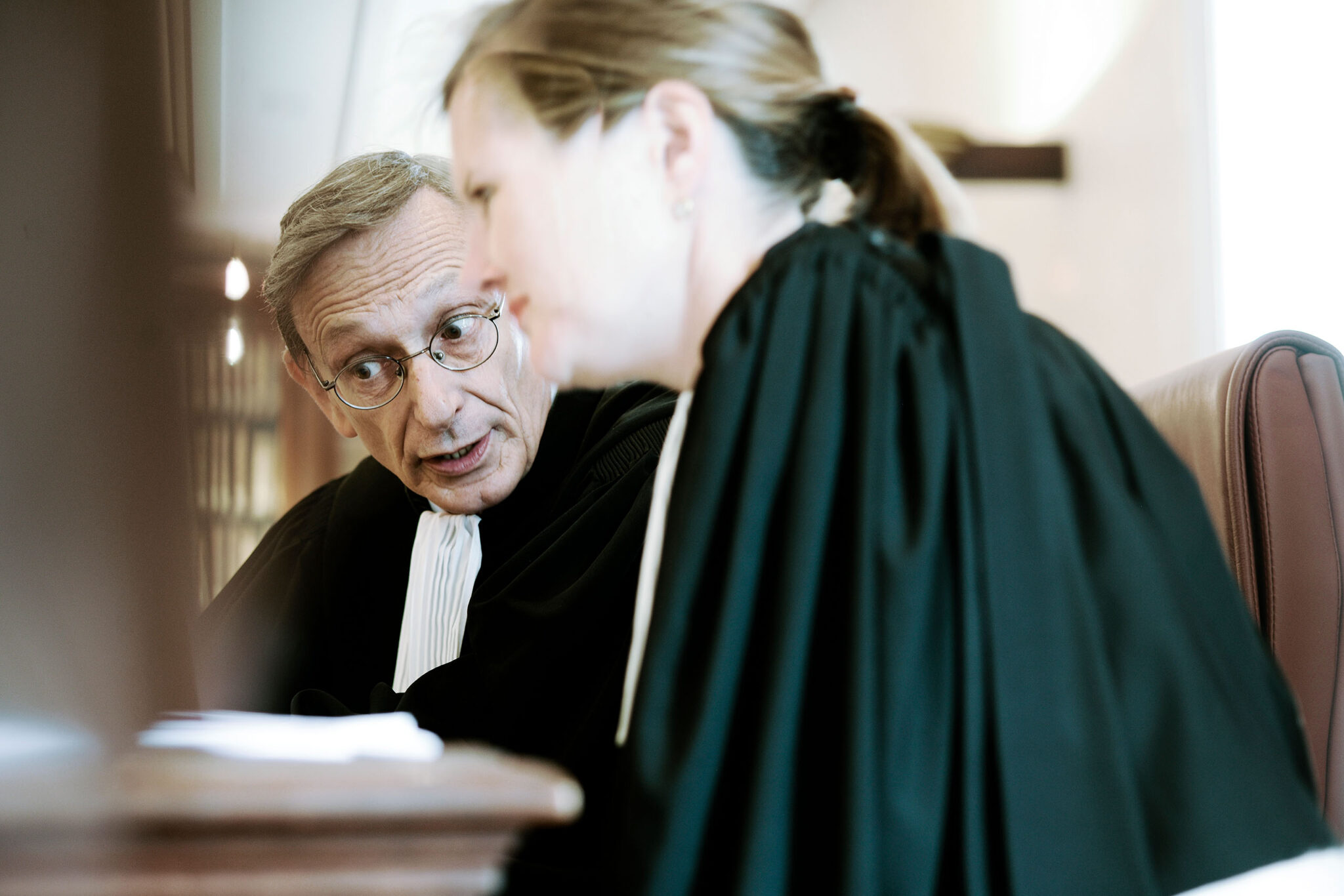 plaidoirie de 2 avocats aux conseils à Paris