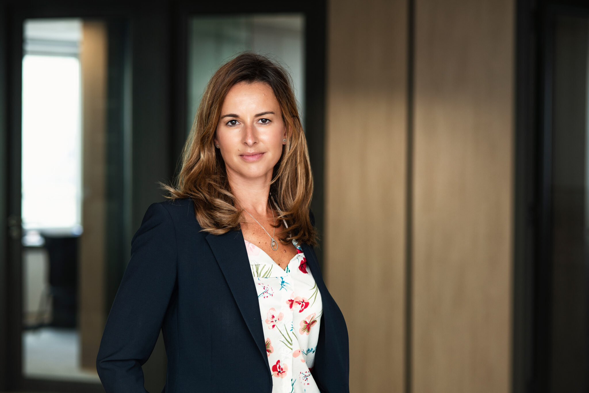 Portait dans les bureaux de Pauline Cornu-Thenard. Directrice générale adjointe Atream.