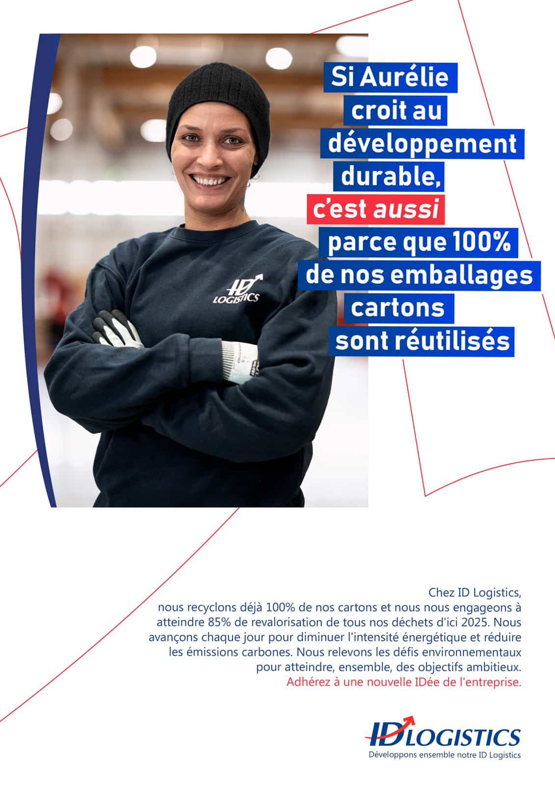 photographe industriel Logistique et transport internationale. Supply chain. ID Logistics. La Famille - Creative Agency.