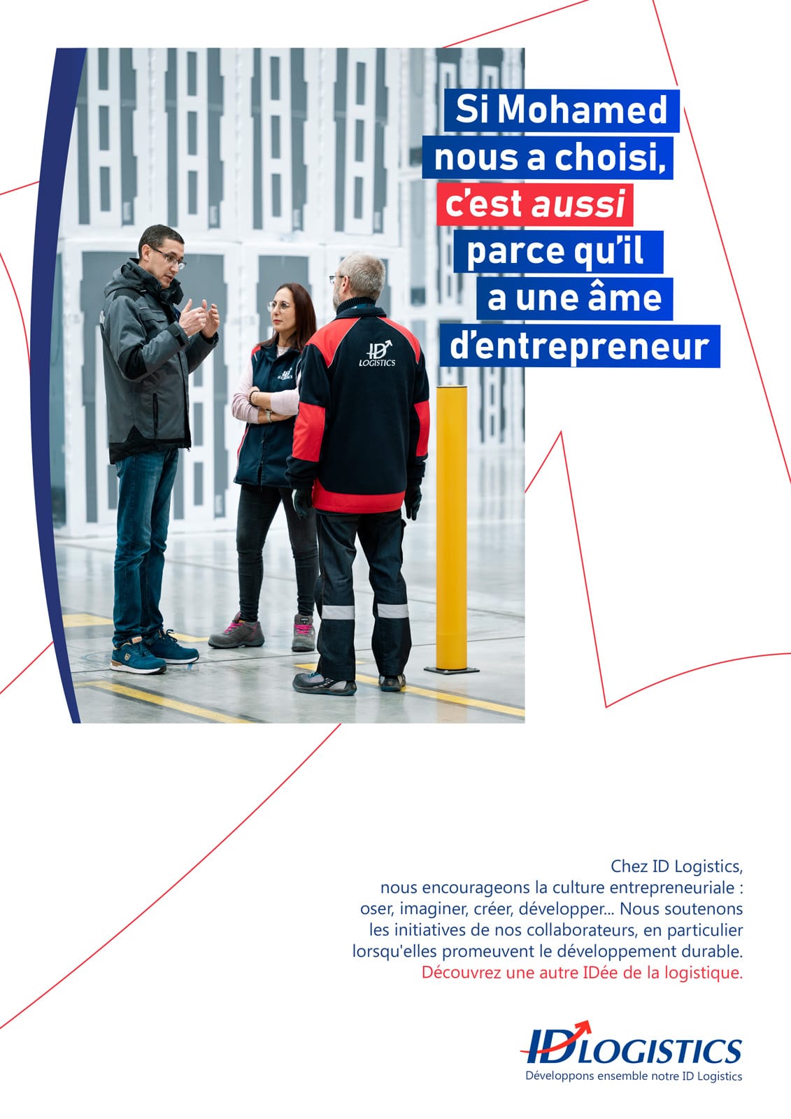 photographe industriel Supply chain. ID Logistics. La Famille - Creative Agency. logistique et transport internationale.