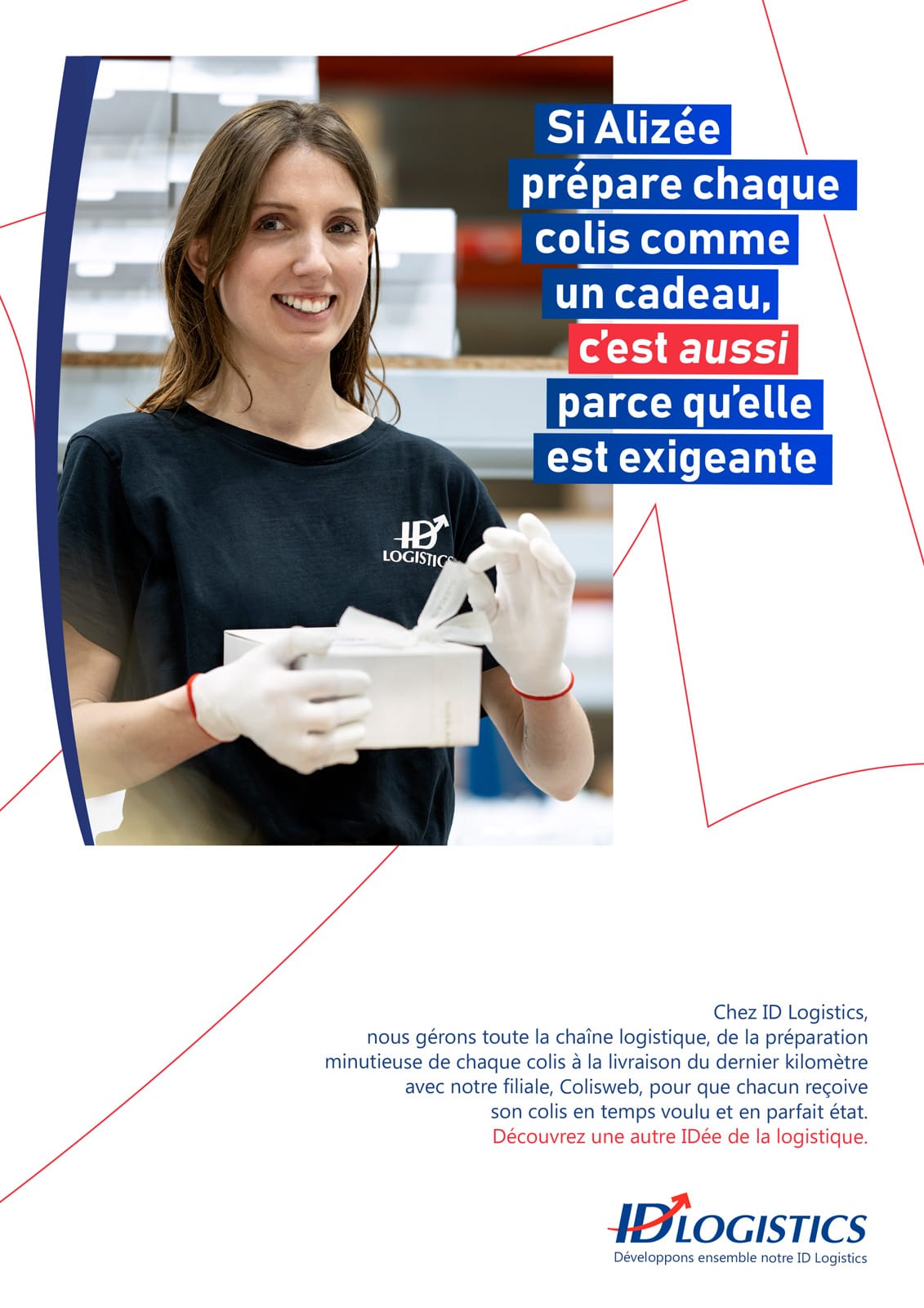 photographe industriel ID Logistics. La Famille - Creative Agency. logistique et transport internationale. Supply chain.