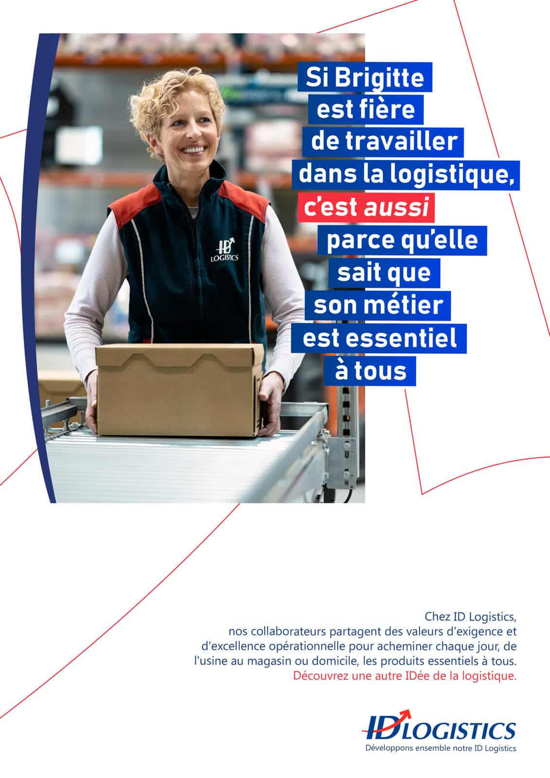 photographe industriel Patrick Sordoillet photographe professionnel. Logistique et supply chain. Campagne de recrutement pour ID Logistics. Photographe industriel Paris. Logistique et transport internationale. Supply chain. ID Logistics. La Famille - Creative Agency.
