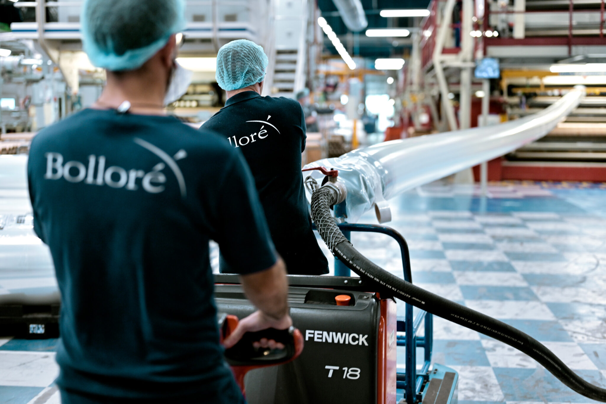 photographe industriel Reportage photo pour Bolloré Films