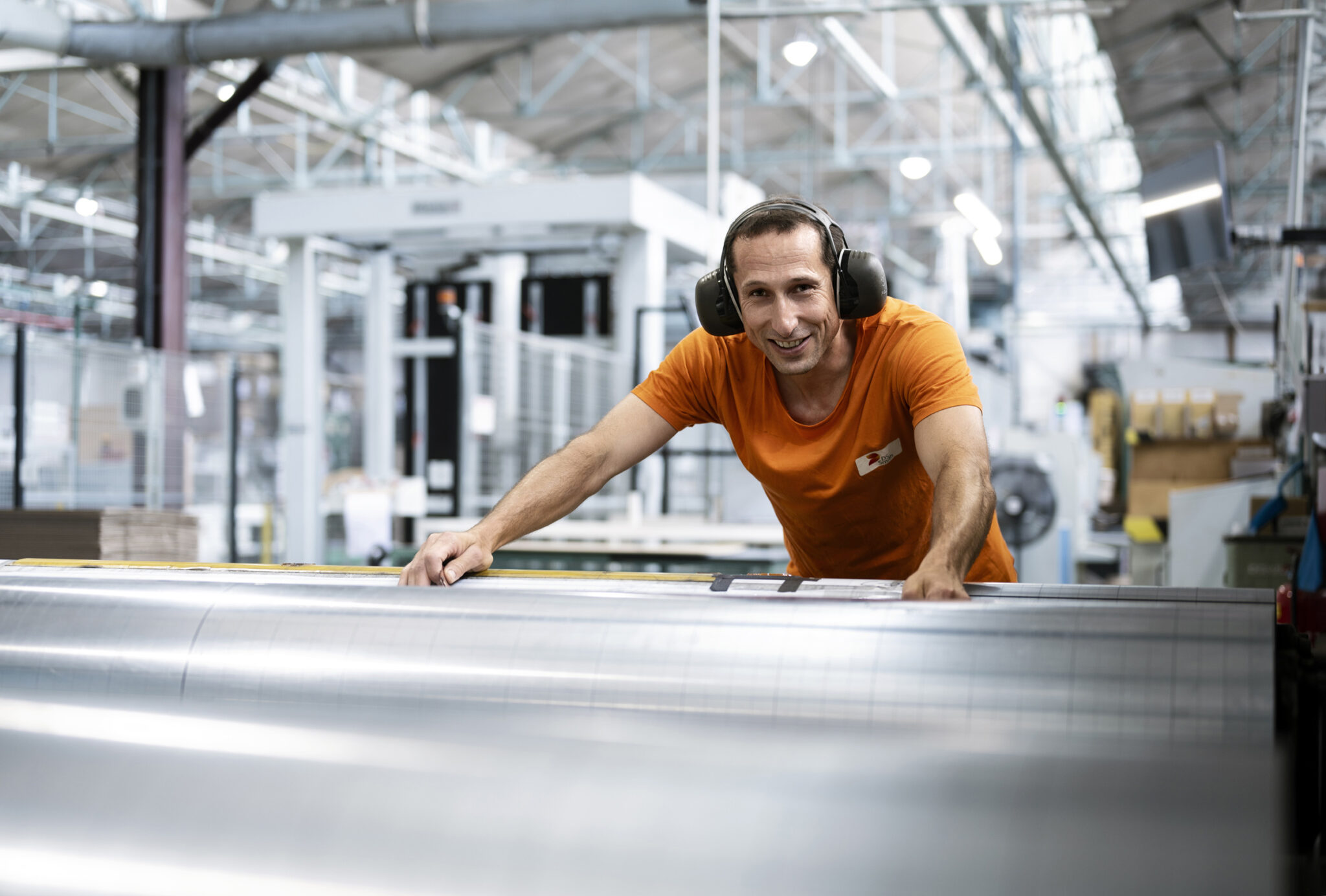 DS Smith; photographe industriel; portait en milieu industriel;