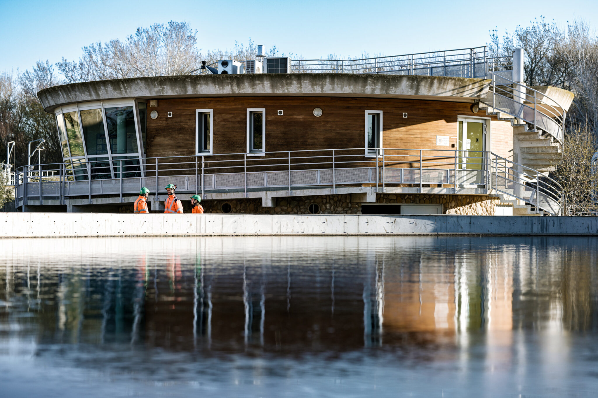 Station d'épuration des eaux usées de Salon de Provence pour la SAUR