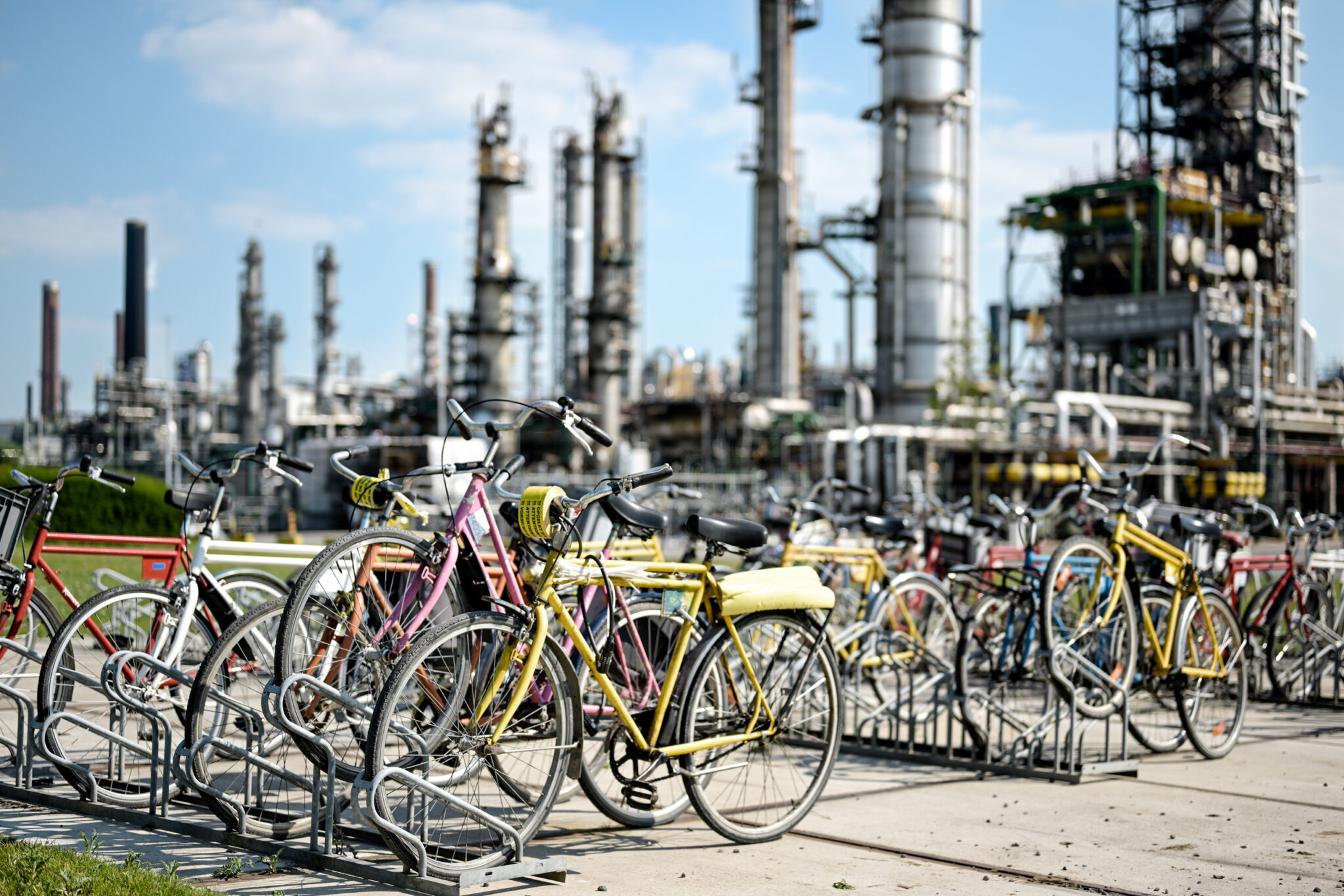 site industriel; raffinerie; photographe industriel; reportage photo en raffinerie;