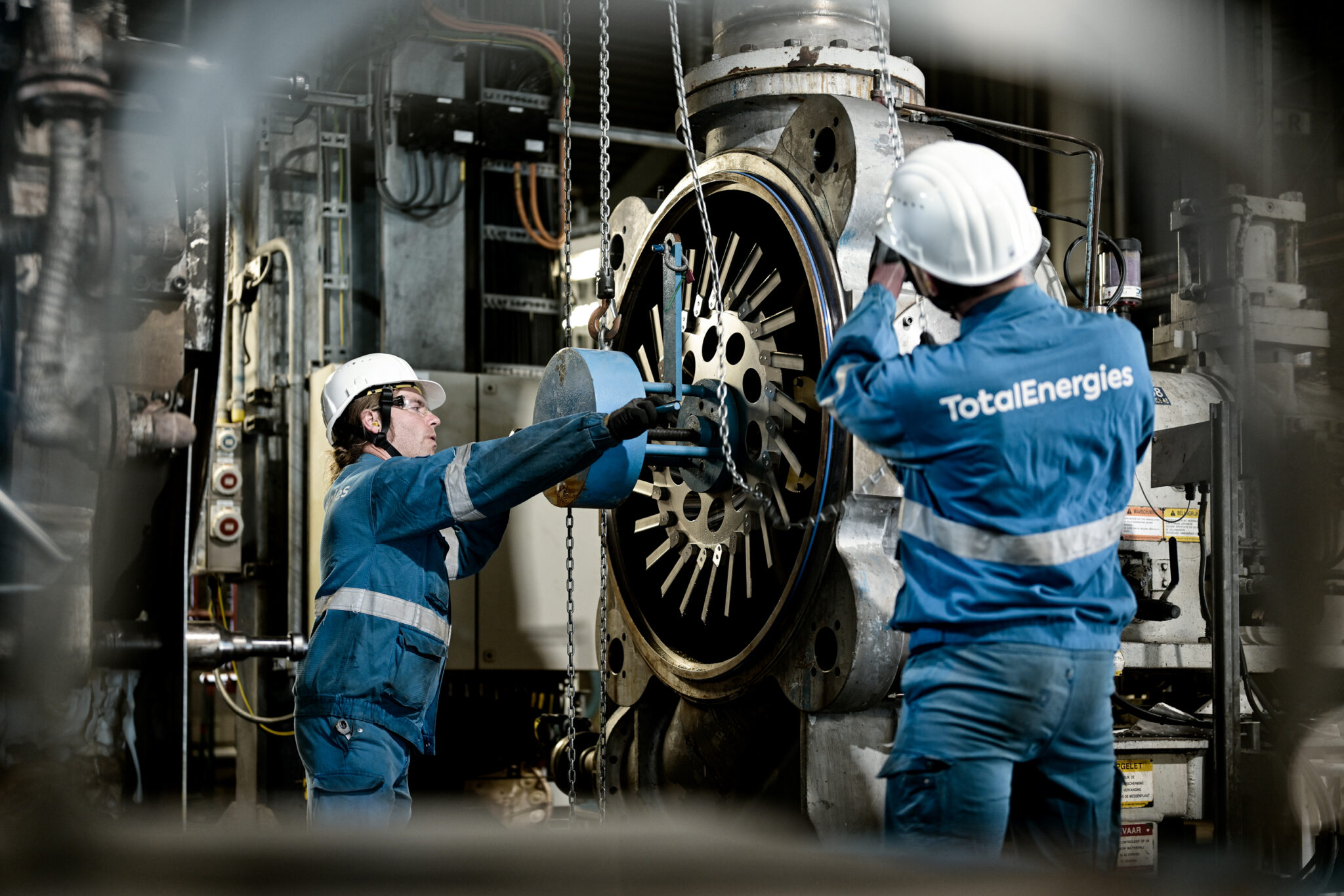 photographe industriel; Total énergies; maintenance raffinerie; reportage photo en raffinerie;