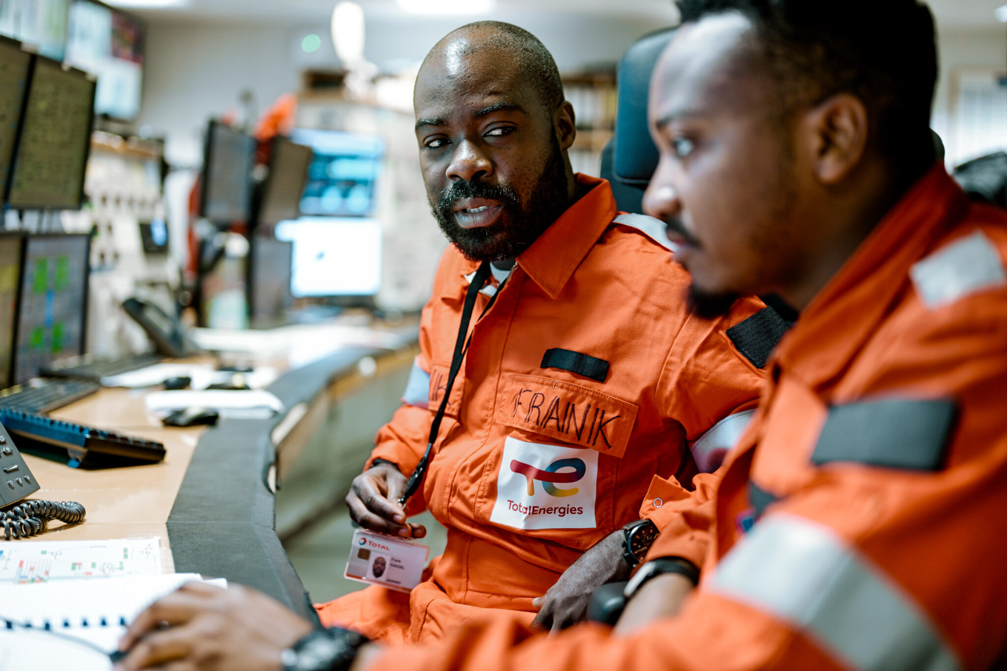 Poste de contrôle du FPSO CLOV