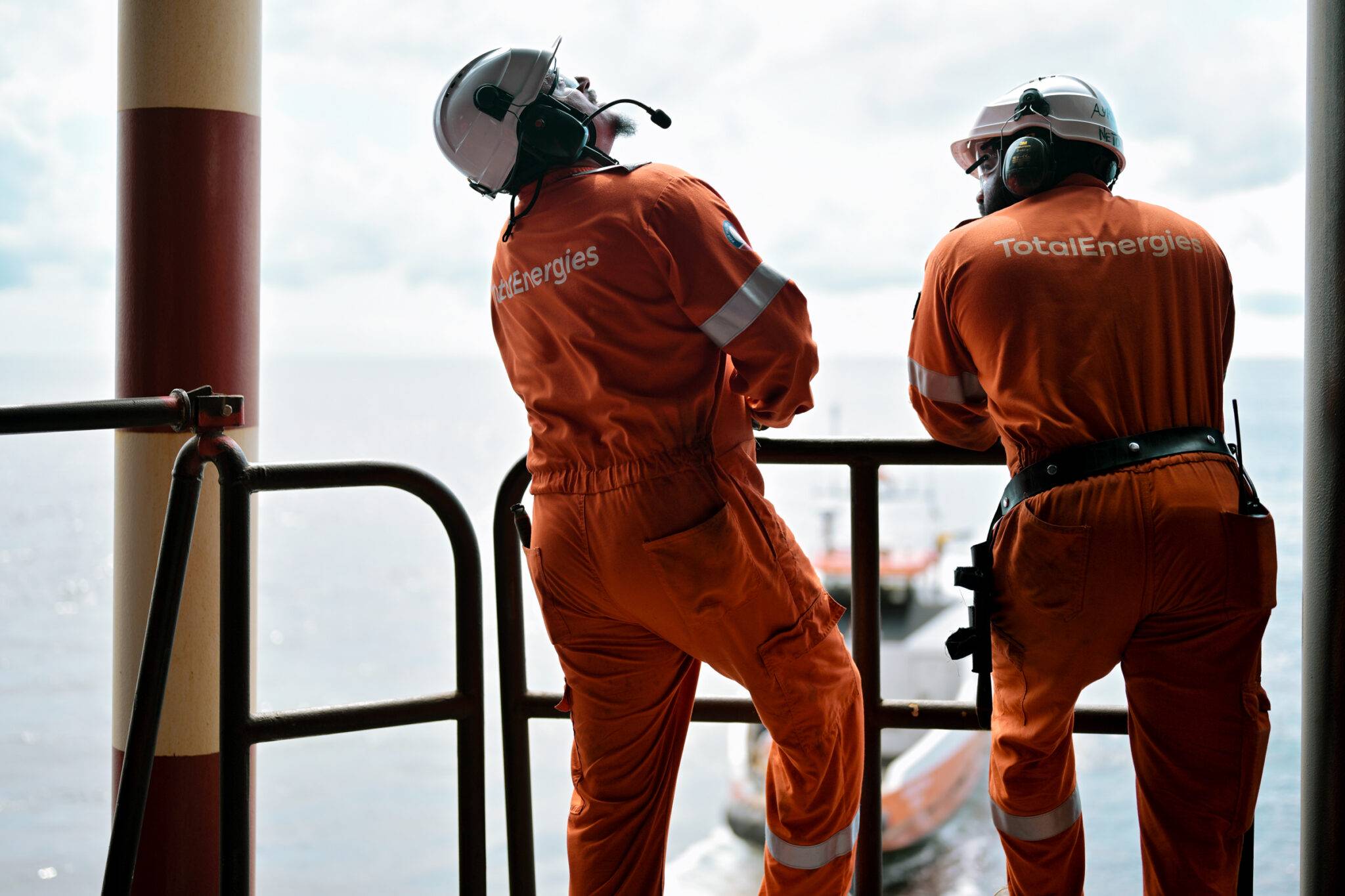 Deux employés de TotalEnergies sur le FPSO CLOV en Angola