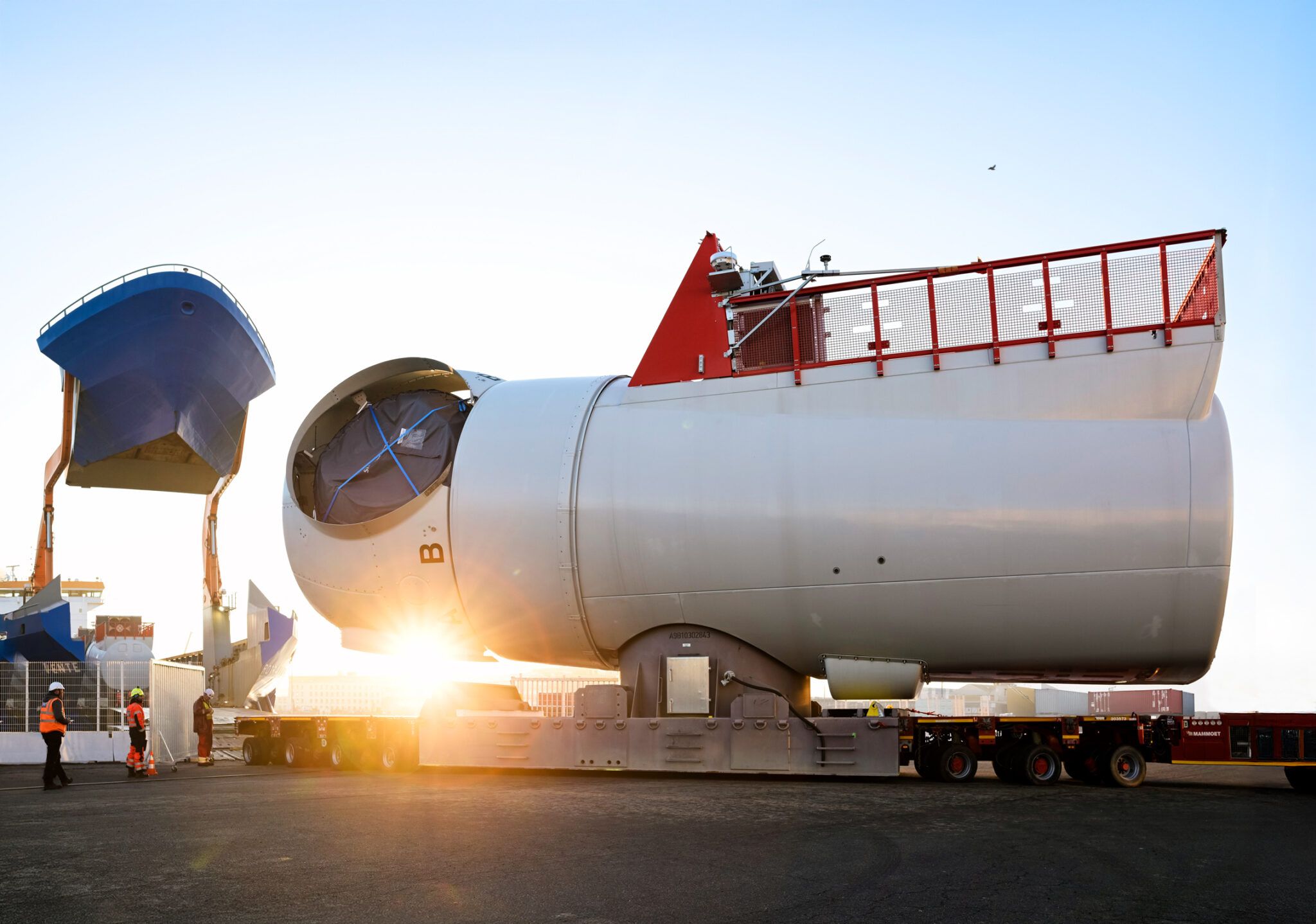 Les éoliennes en mer service Yeu Noirmoutier
