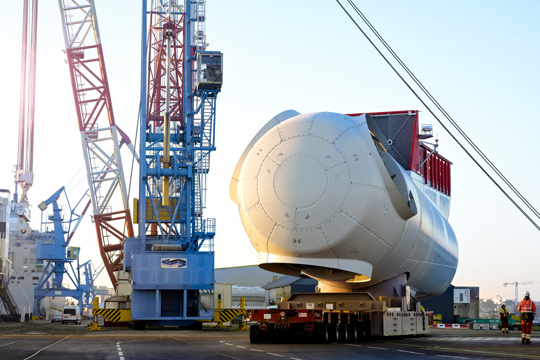 Les éoliennes en mer service Yeu Noirmoutier
