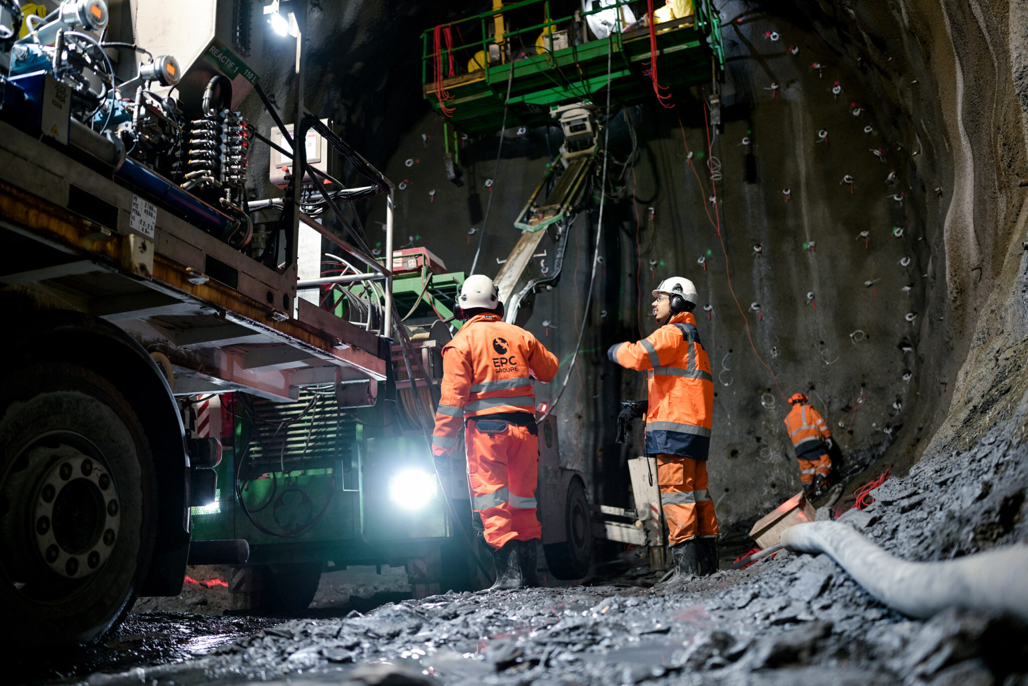 la transalpine Lyon Turin; mining industry; BTP; railway Innovation;