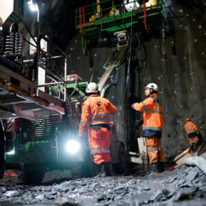la transalpine Lyon Turin; mining industry; BTP; railway Innovation;