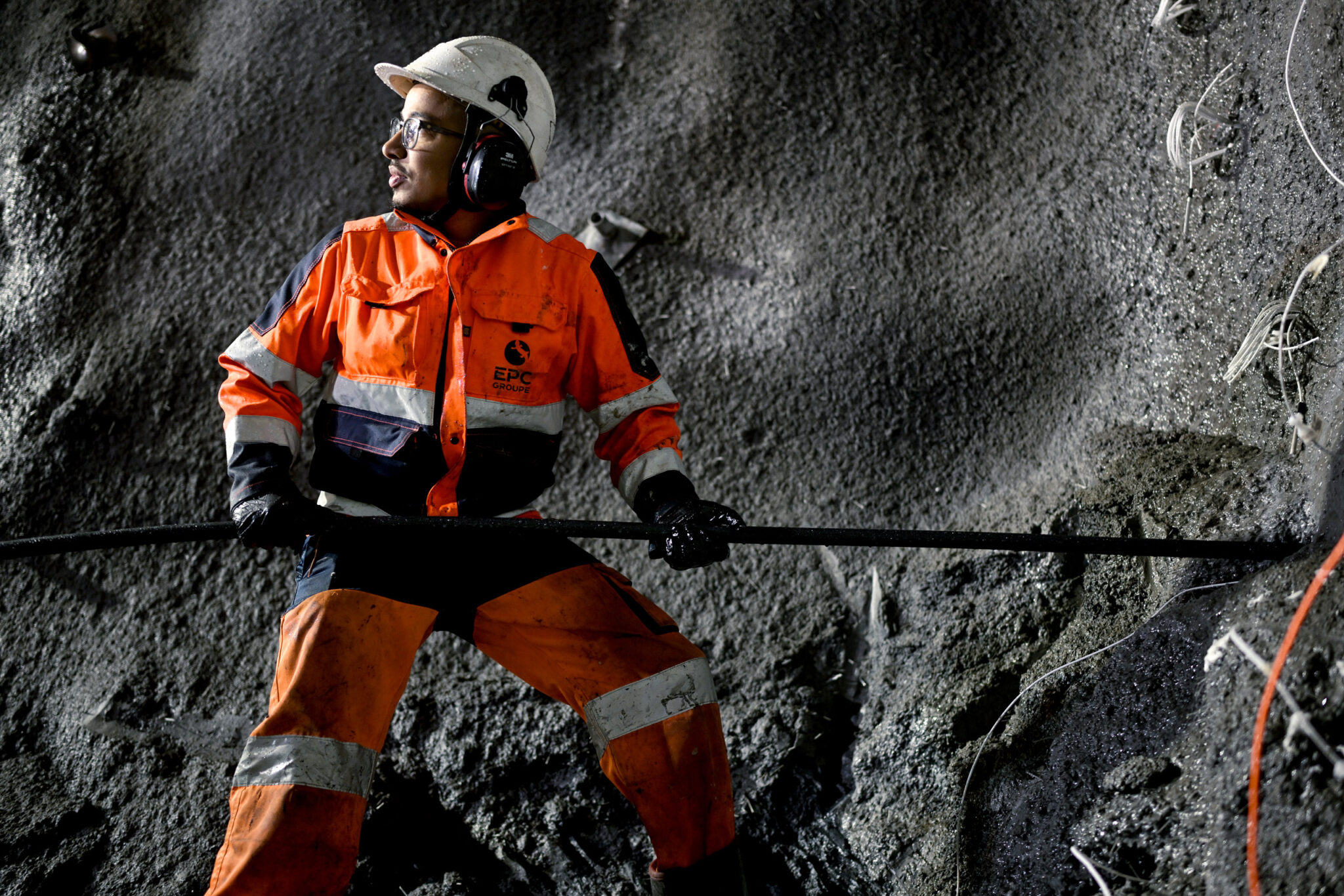 extractive industry; mining; tir de mine; Tunnel Lyon Turin; EPC Groupe;