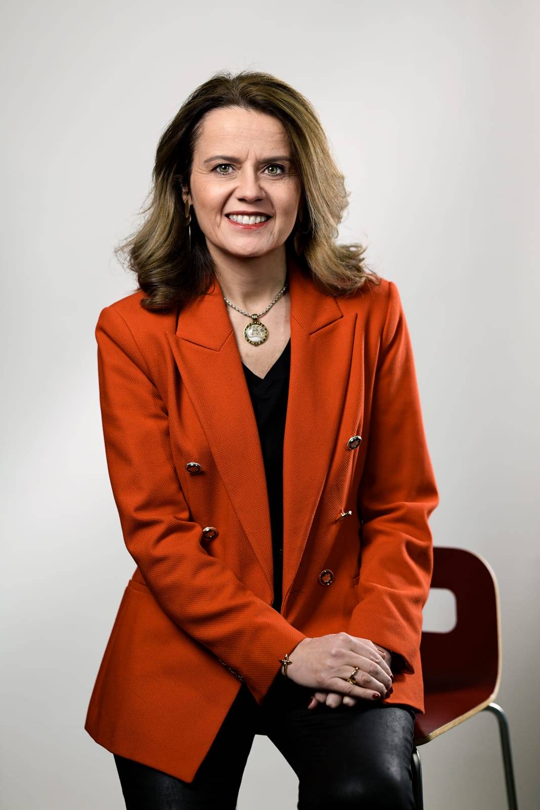 Maria Pernas Directrice juridique de Capgemini; Portrait corporate à Paris