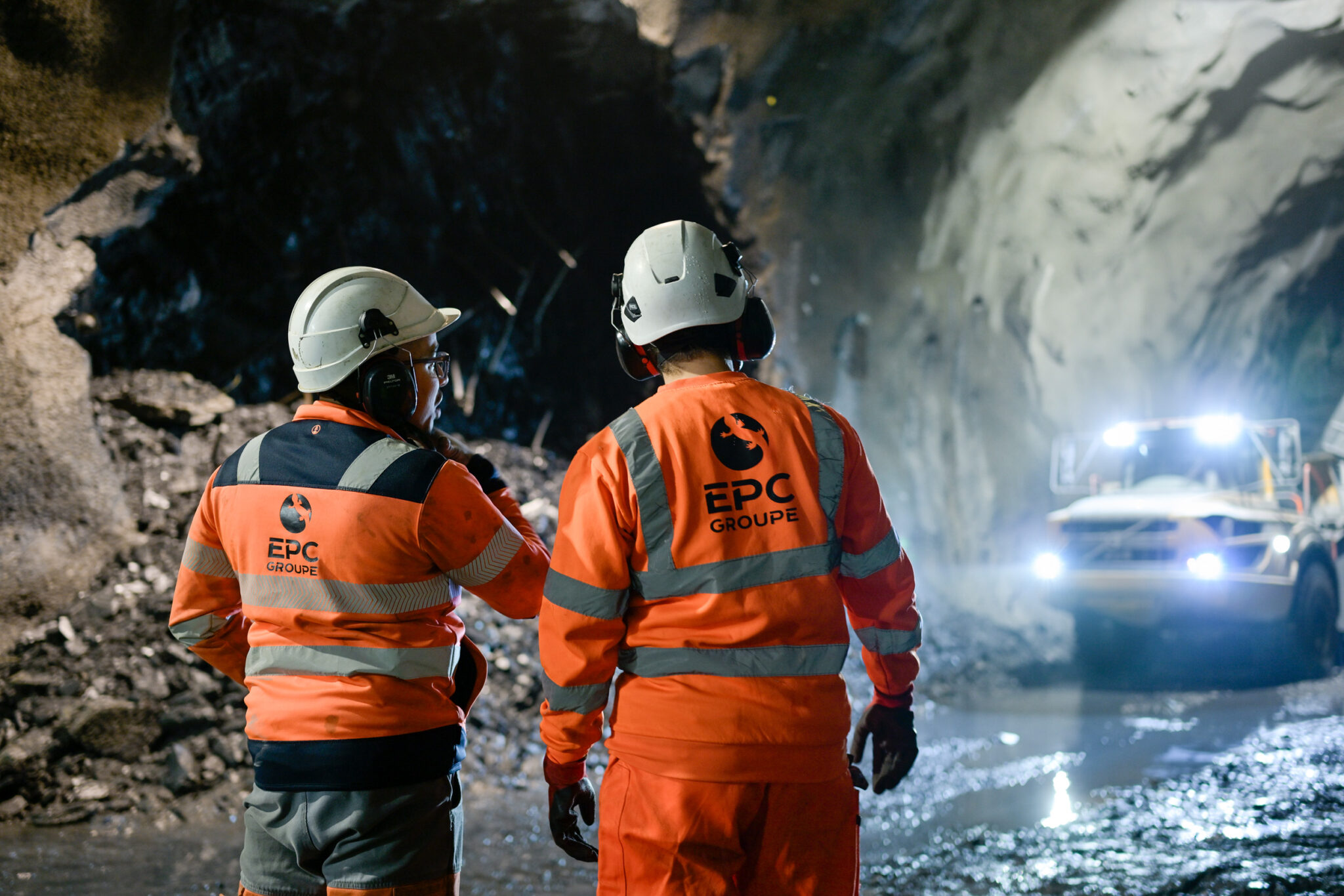 Reportage photo dans le Tunnel Lyon Turin
