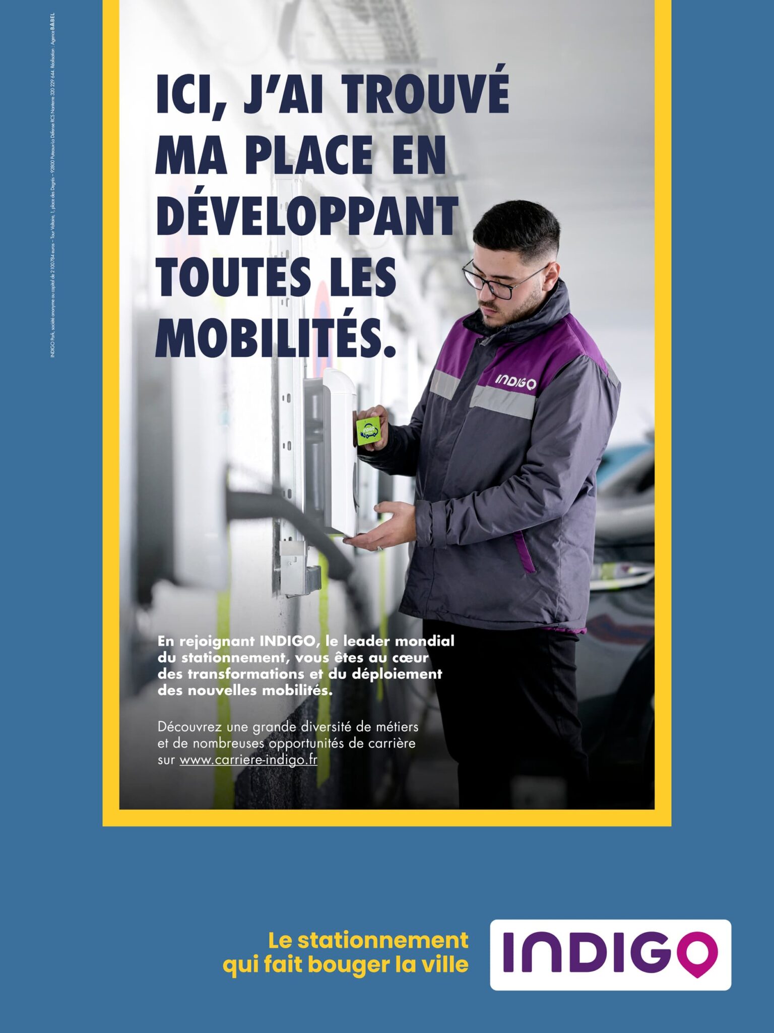 Campagne de recrutement pour Groupe Indigo