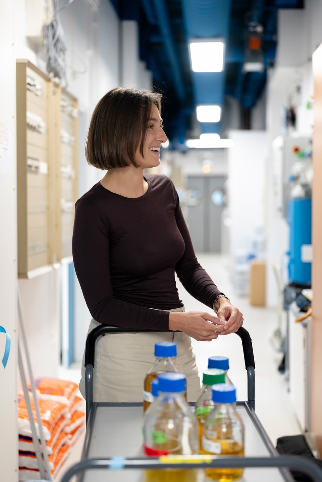 Dans les couloirs de l'Institut Pasteur