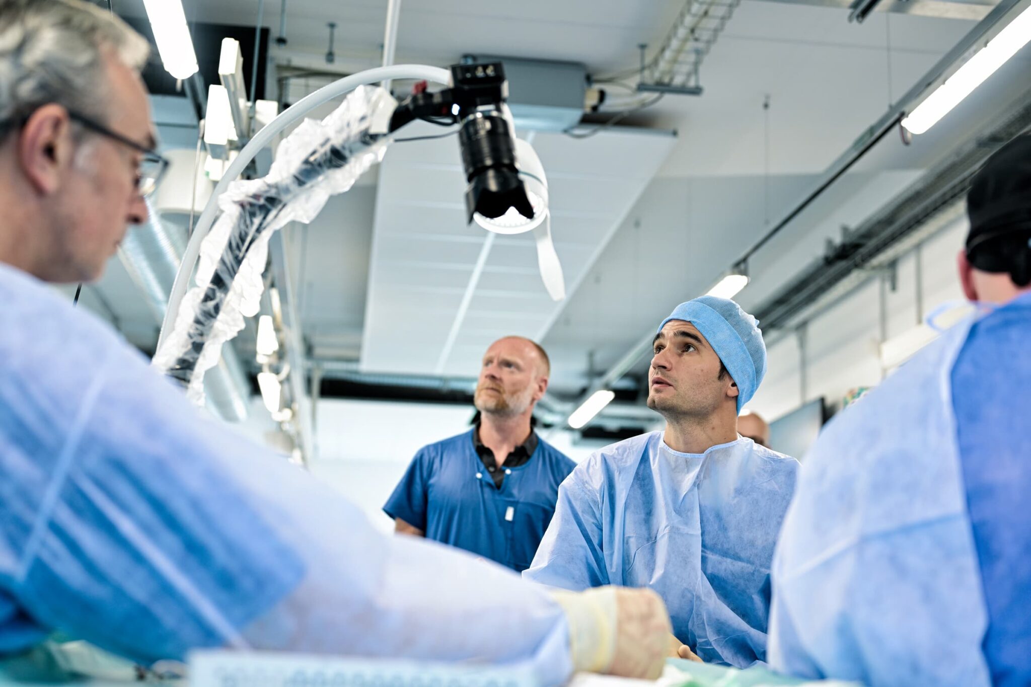 bloc opératoire chez Newclip technics