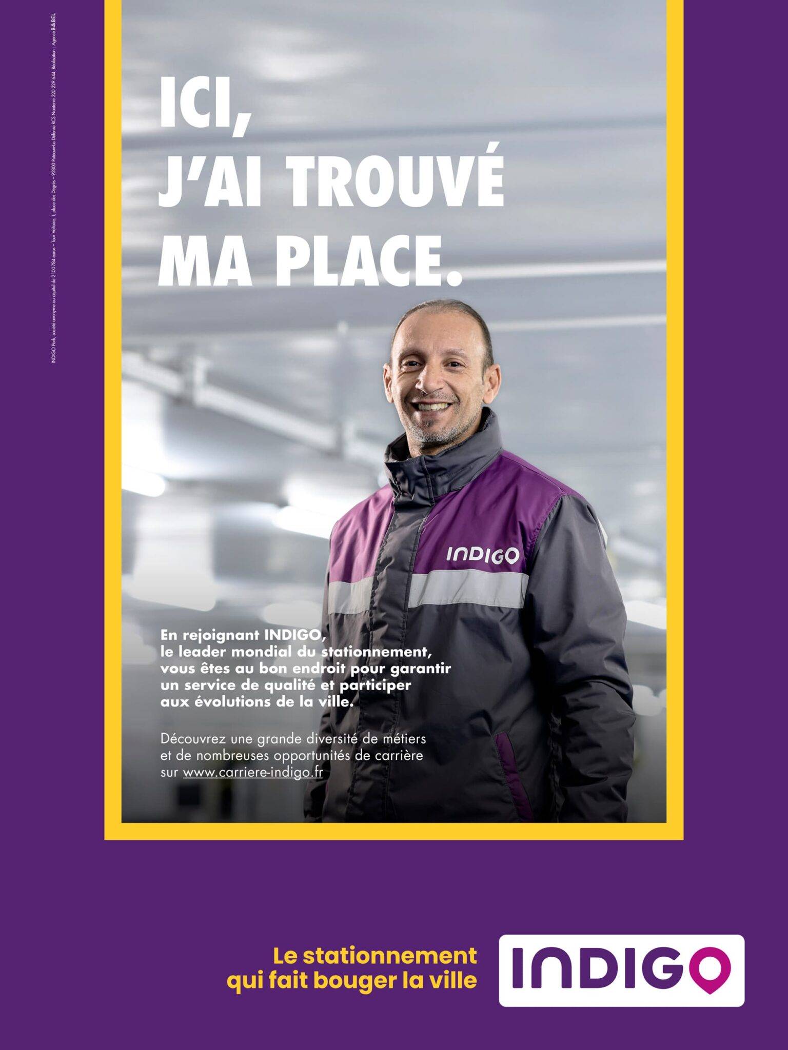 Campagne de recrutement pour Groupe Indigo