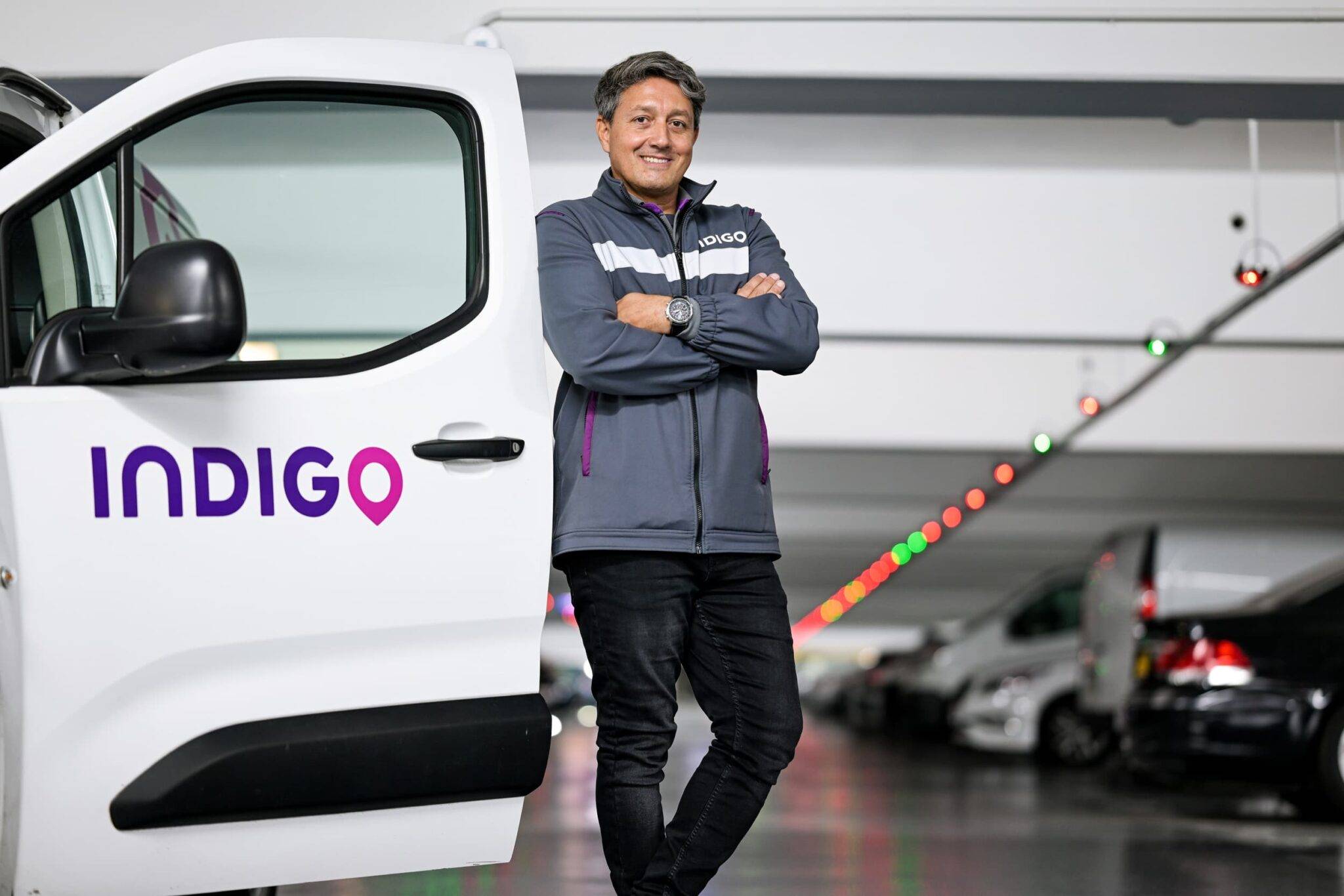 Portrait d'un employé du groupe Indigo dans les parkings de Marseille