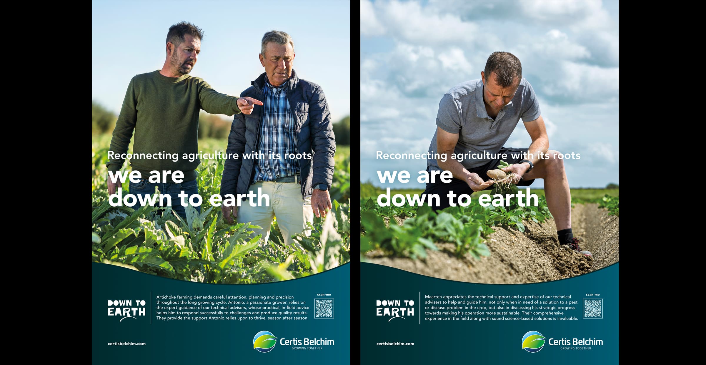 We are down to earth; Reconnecting agriculture with its roots